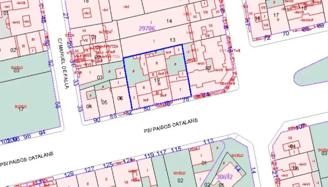 Terreny residencial en venda a Avenida Països Catalans