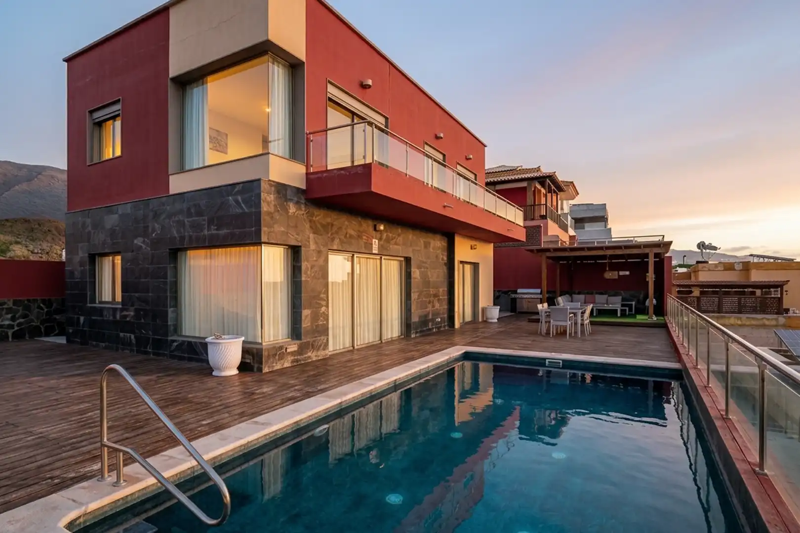 Piscina de Casa o xalet en venda en San Agustín - Bahía Feliz
