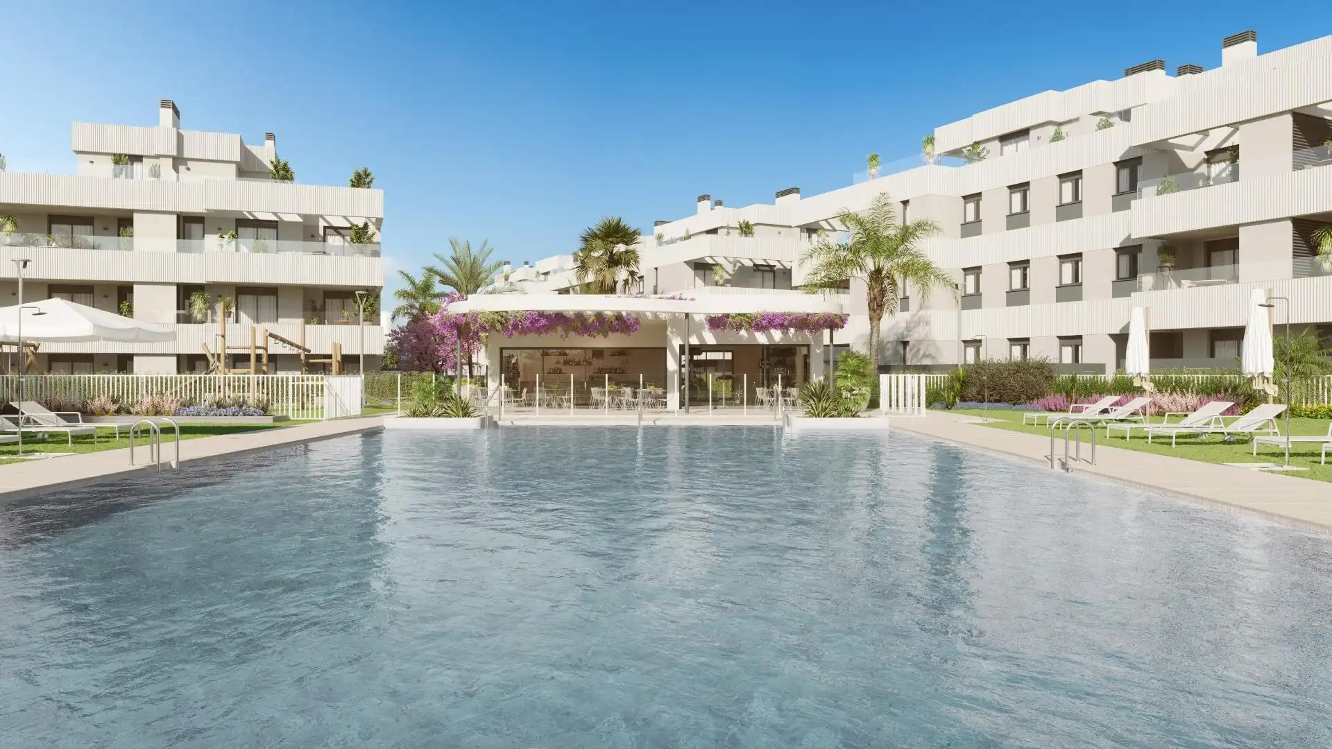 Piscina de Pis en venda en Sanlúcar de Barrameda amb Jardí privat, Terrassa i Piscina comunitària