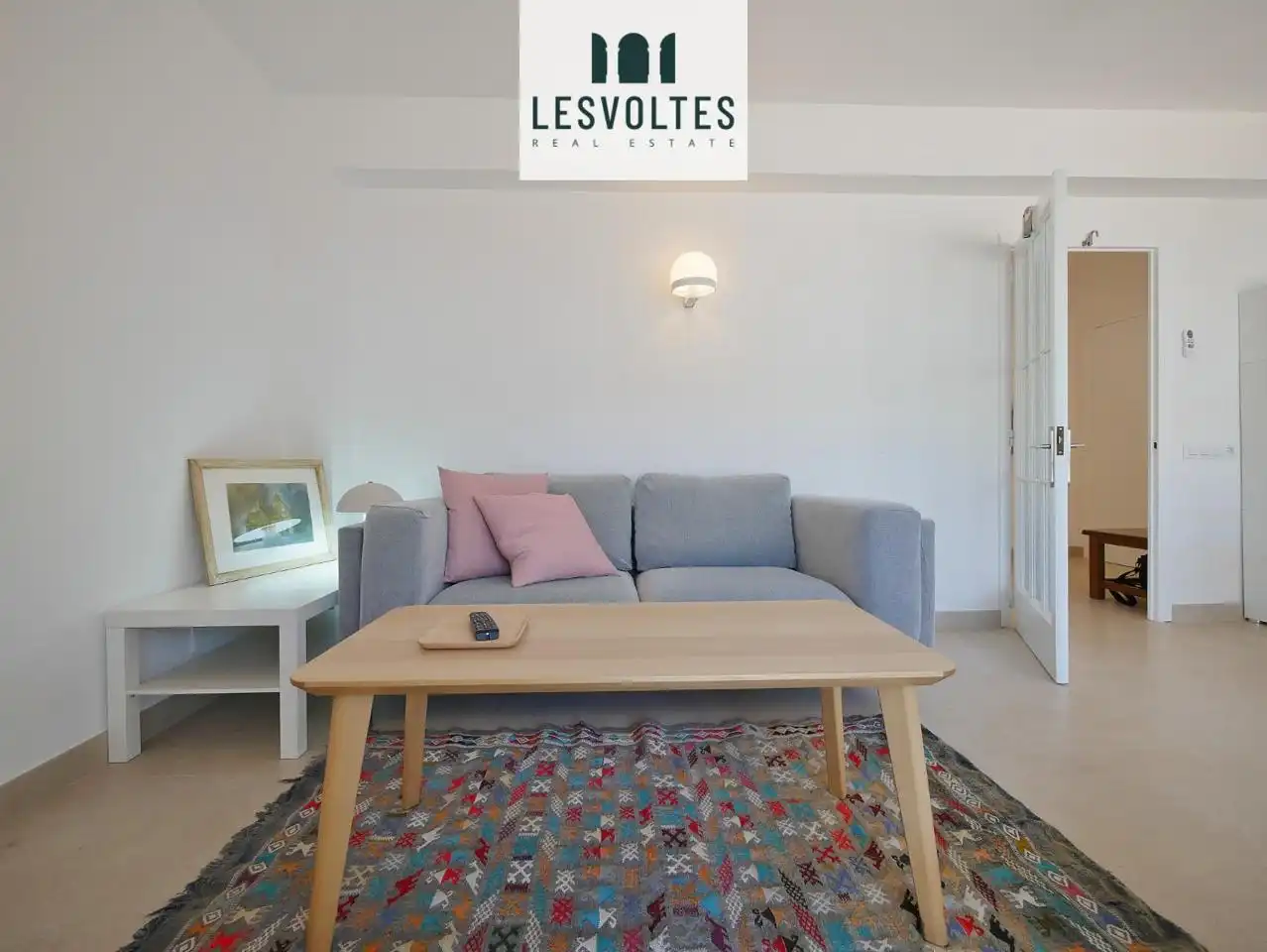 Sala de estar de Piso de alquiler en Palafrugell con Calefacción, Terraza y Amueblado