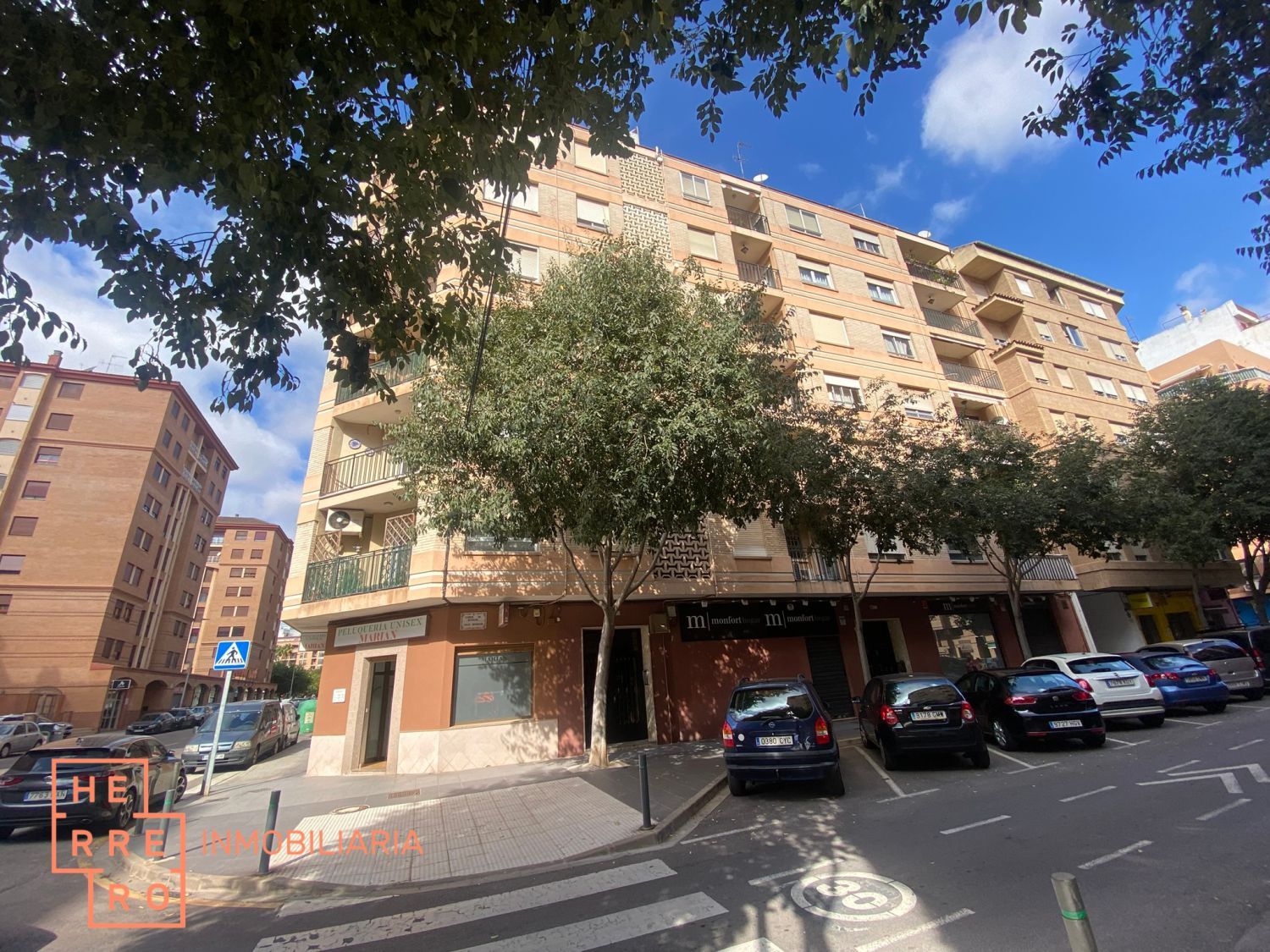 Exterior view of Flat to rent in Castellón de la Plana / Castelló de la Plana  with Air Conditioner, Terrace and Furnished