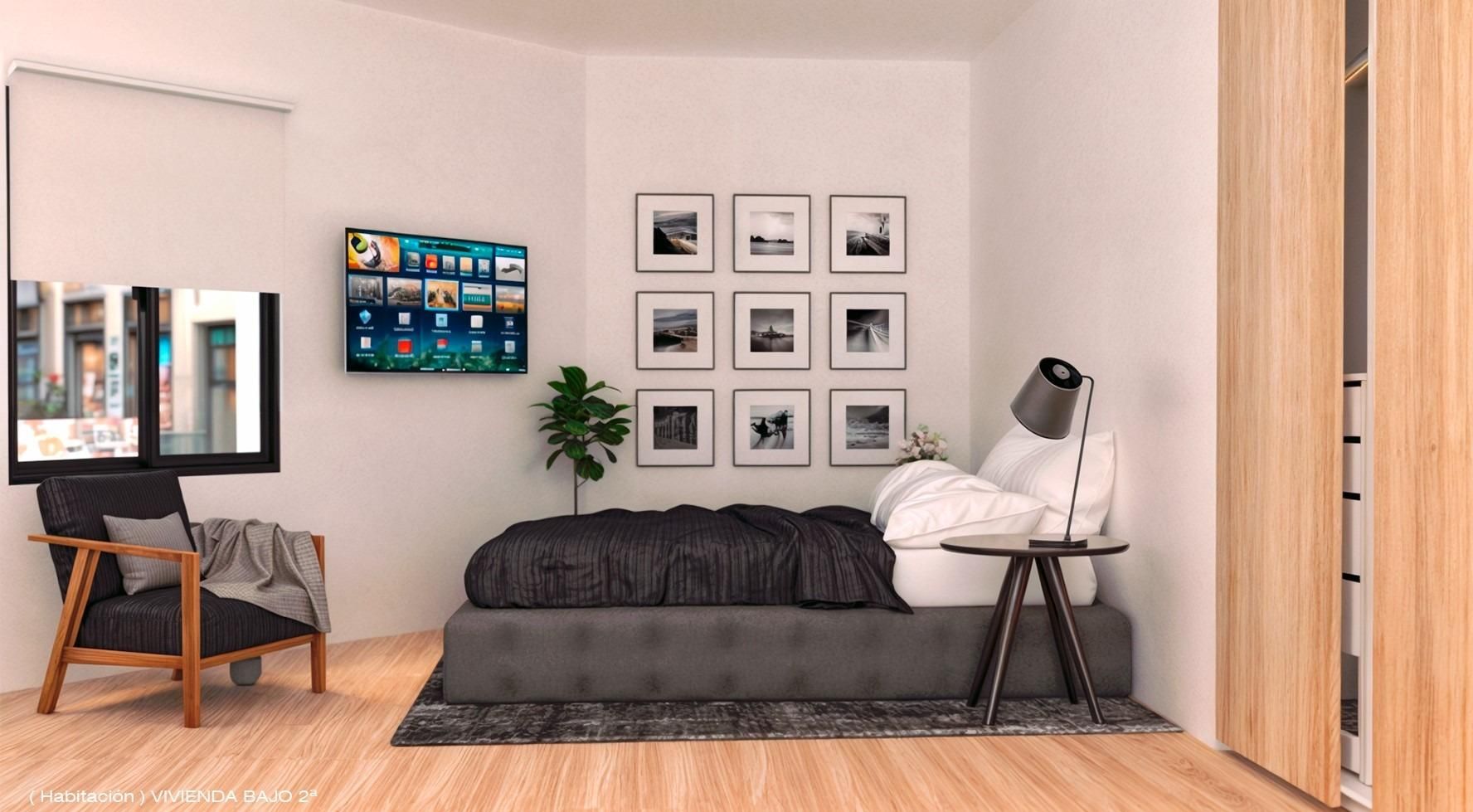 Dormitori de Pis en venda en  Barcelona Capital amb Balcó i Piscina comunitària