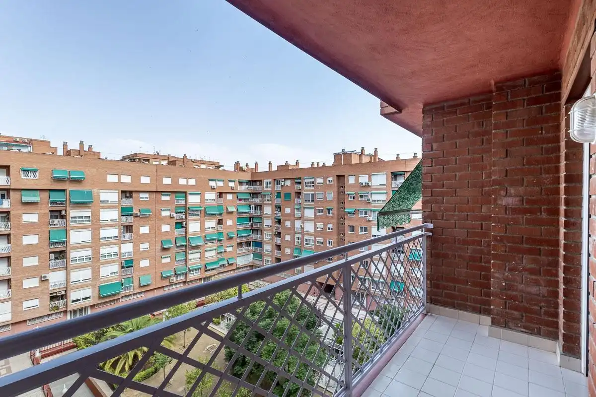 Balcony of Flat for rent in Granada  with Balcony and Community pool