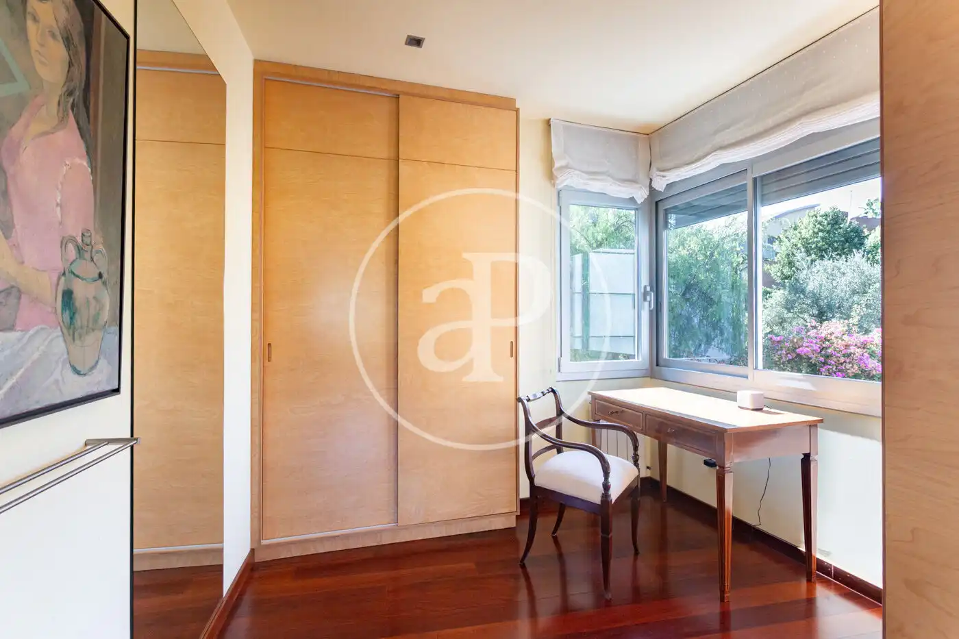 Dormitori de Casa o xalet en venda en Sant Cugat del Vallès amb Aire condicionat, Calefacció i Jardí privat