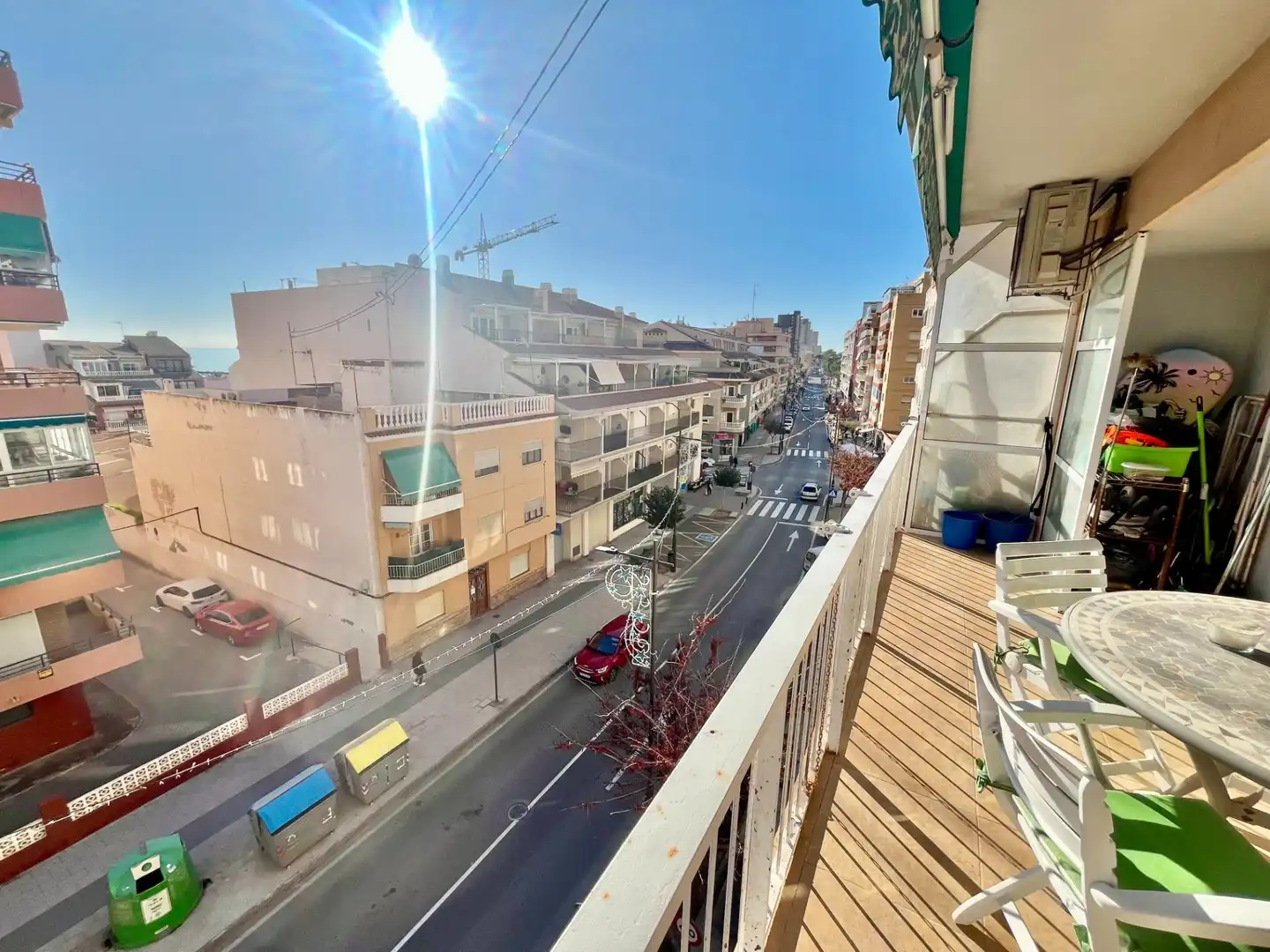 Außenansicht von Wohnung zum Verkauf in El Campello mit Klimaanlage, Terrasse und Balkon