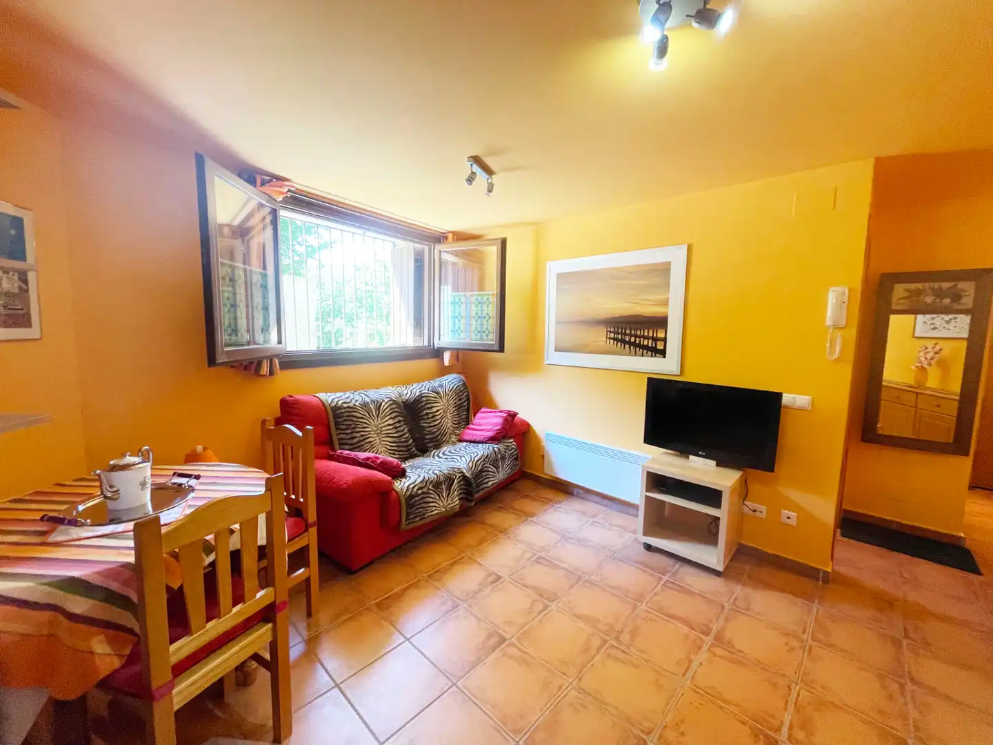Living room of Apartments for sale in Rialp  with Heating, Storage room and Furnished