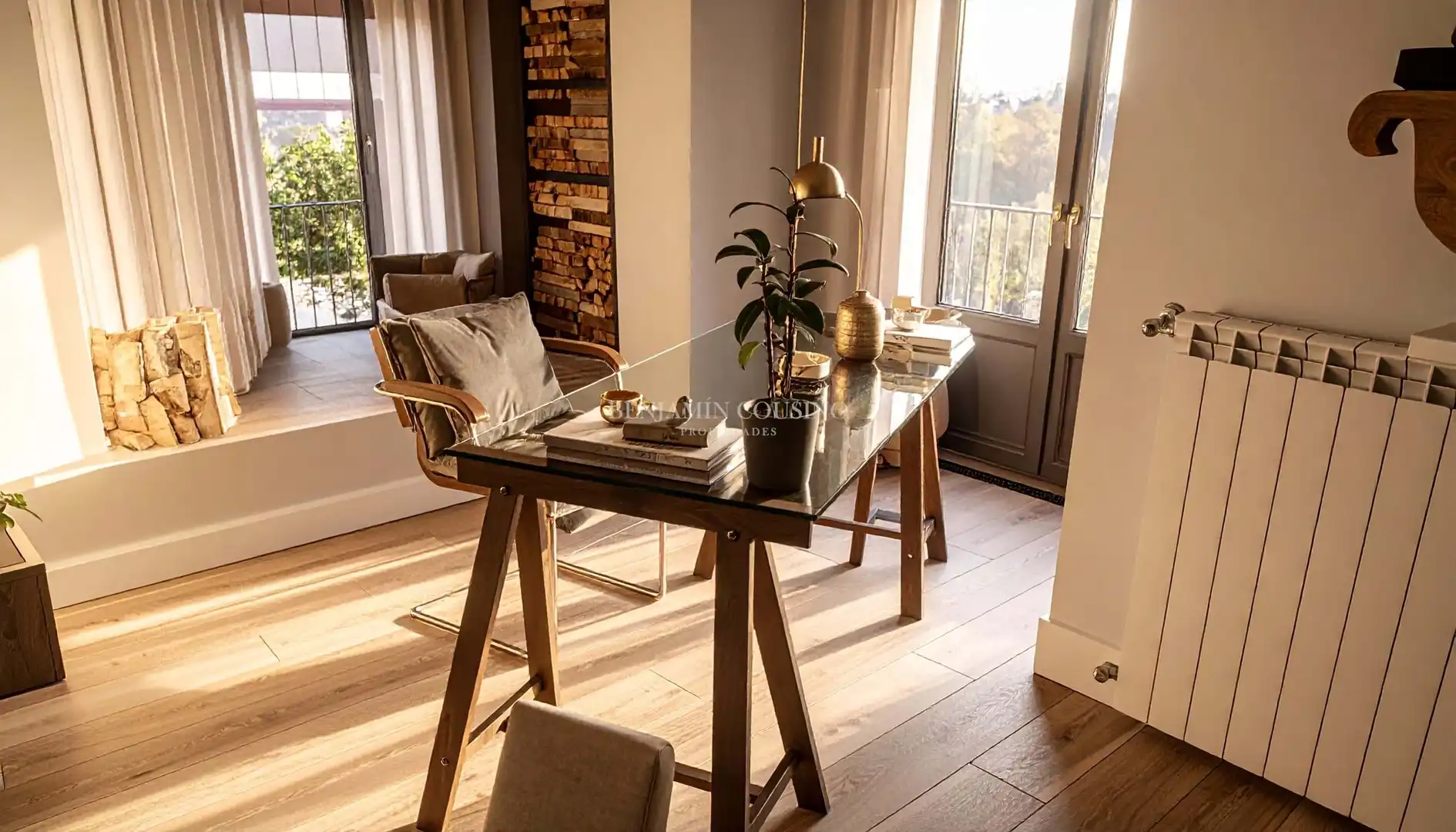 Comedor de Piso en venta en Madrid con Balcón