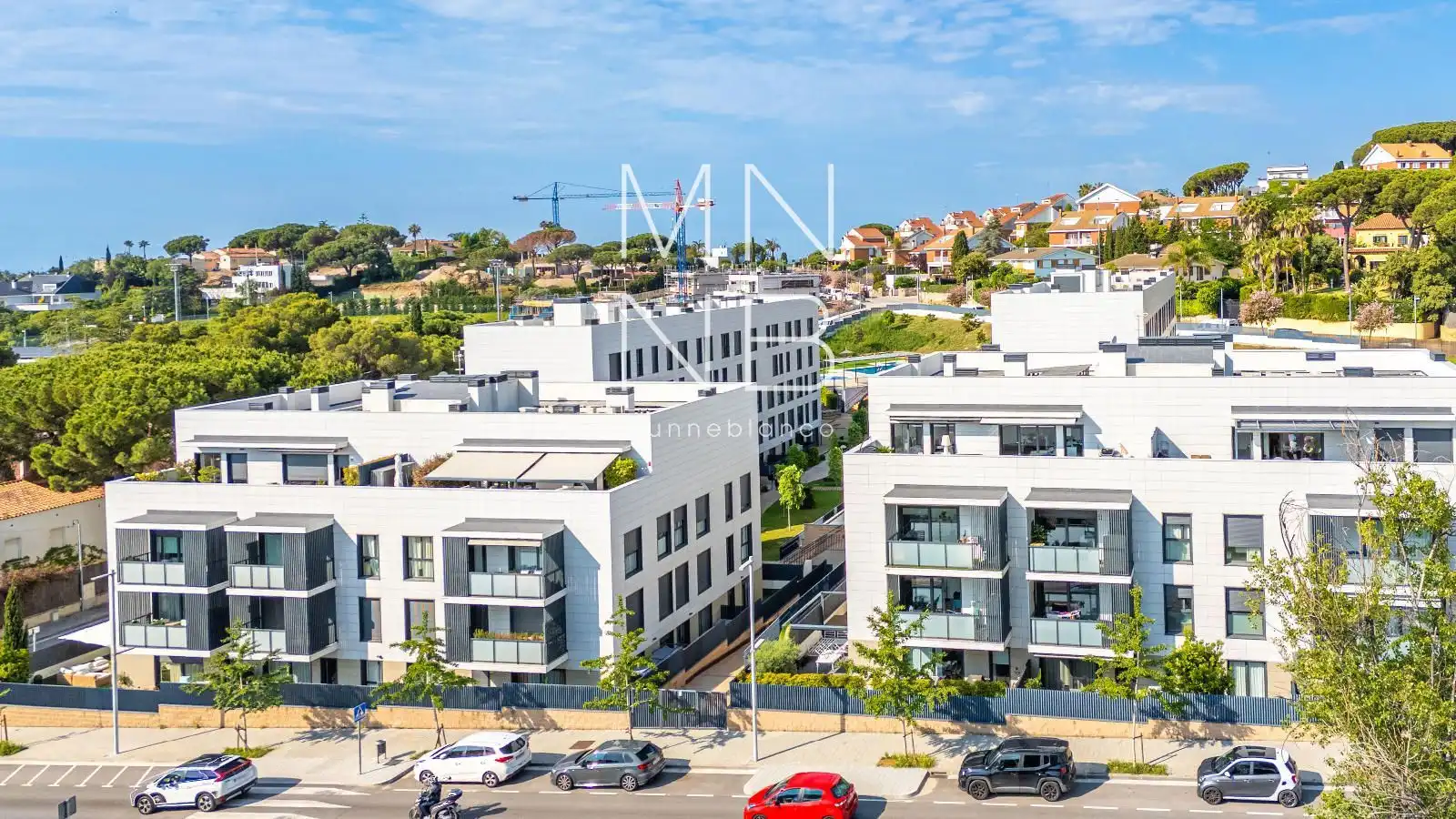 Vista exterior de Piso en venta en Sant Andreu de Llavaneres con Aire acondicionado, Calefacción y Trastero