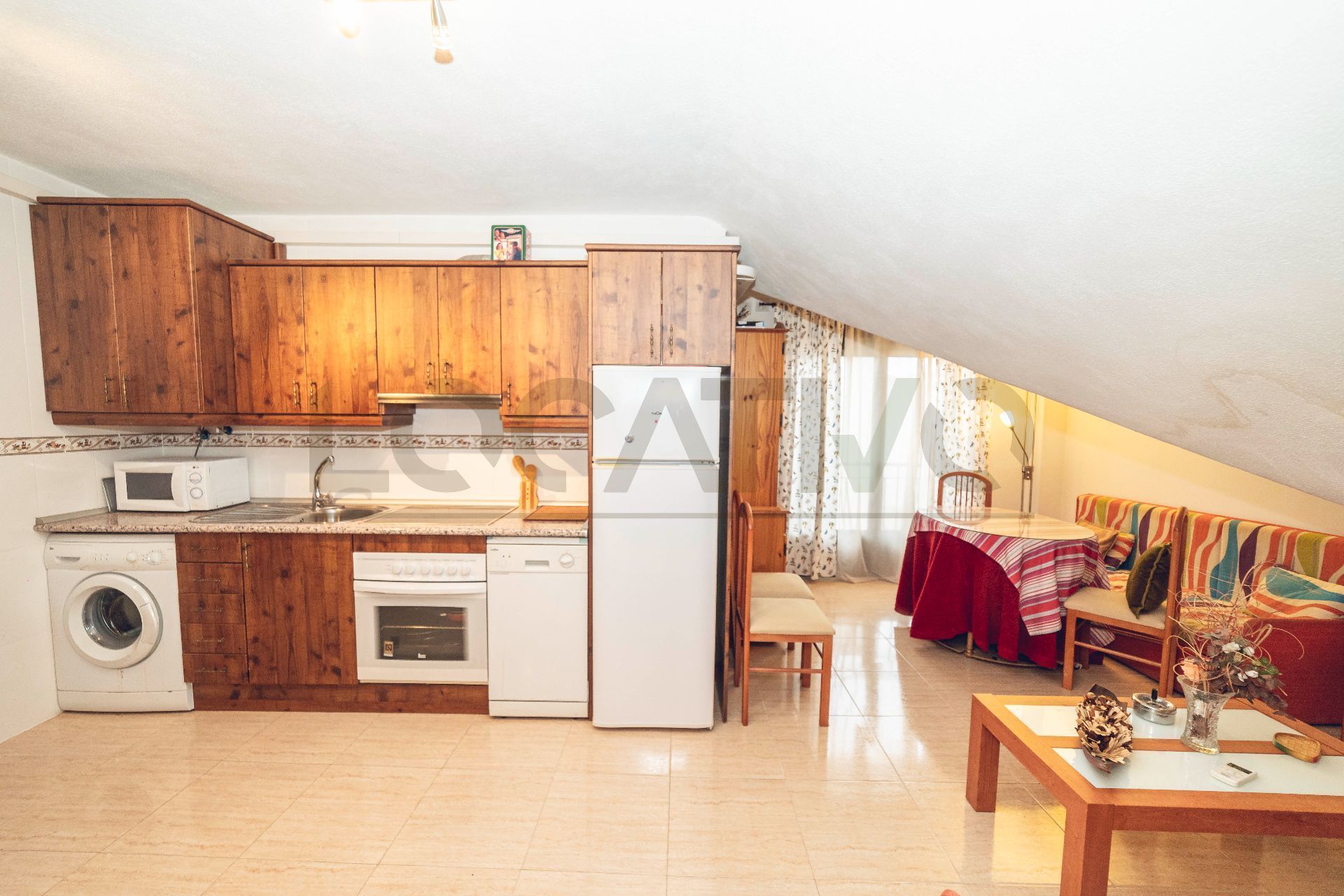 Kitchen of Attic for sale in Villanueva de la Vera  with Air Conditioner