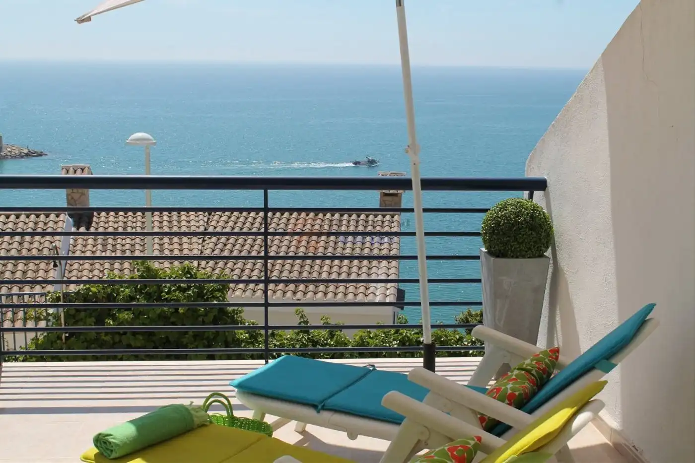 Terrace of Apartments for rent in Peñíscola / Peníscola  with Terrace, Furnished and Community pool