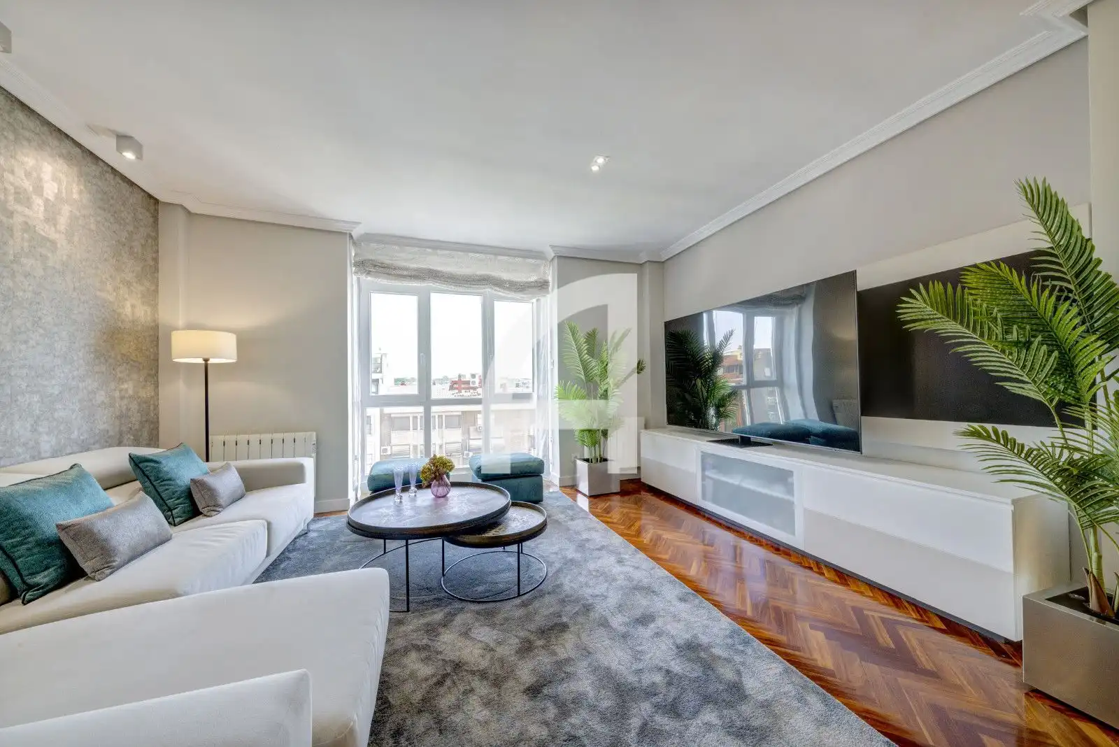 Sala de estar de Piso en venta en Madrid con Aire acondicionado y Calefacción
