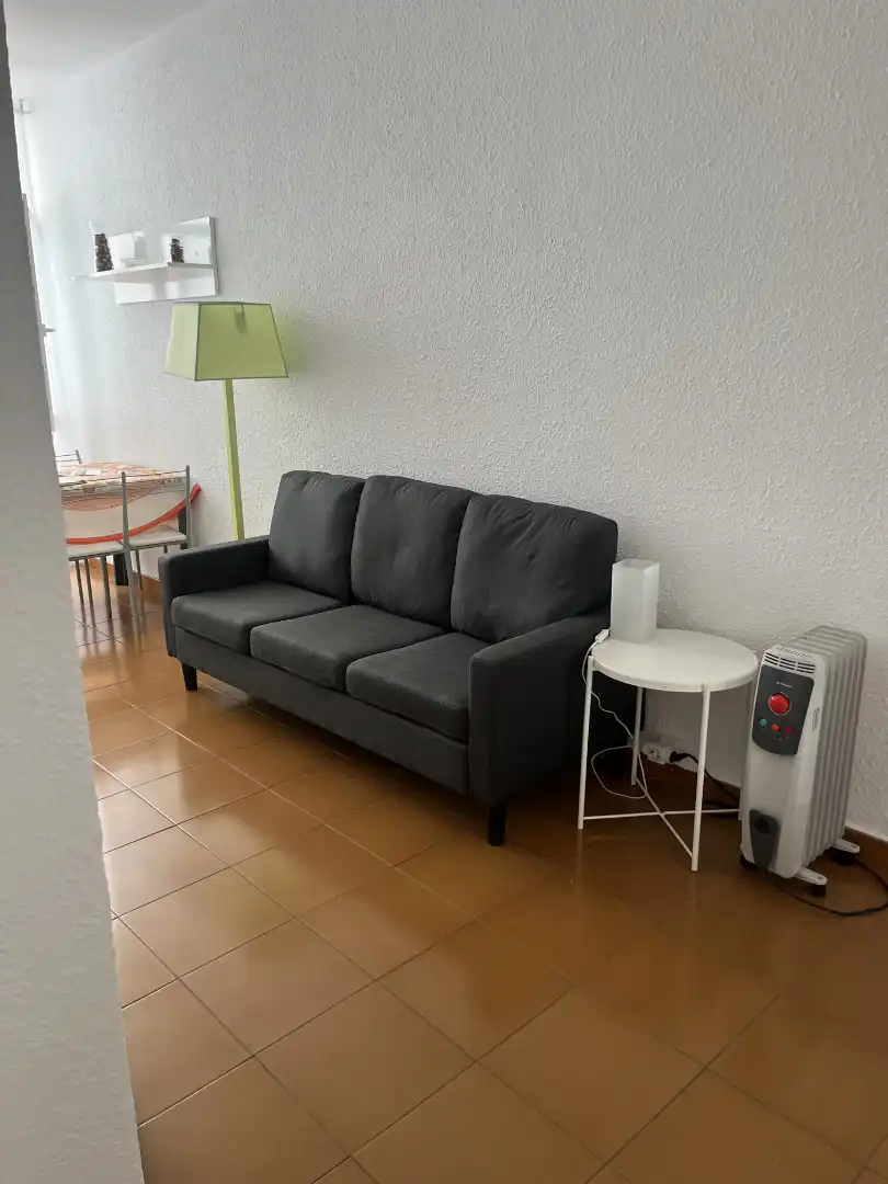 Living room of Flat for rent in Zaragoza  with Heating, Furnished and Oven