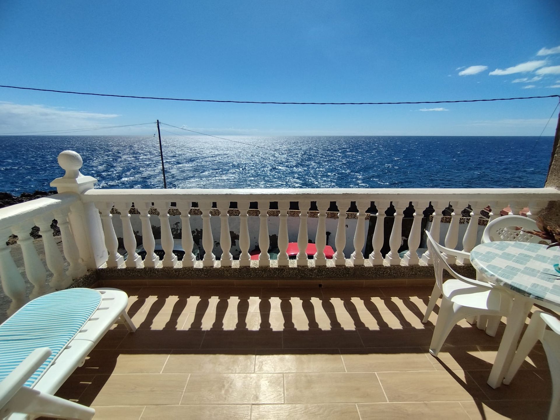 Balcony of Flat to rent in Güímar  with Parquet flooring, Terrace and Furnished