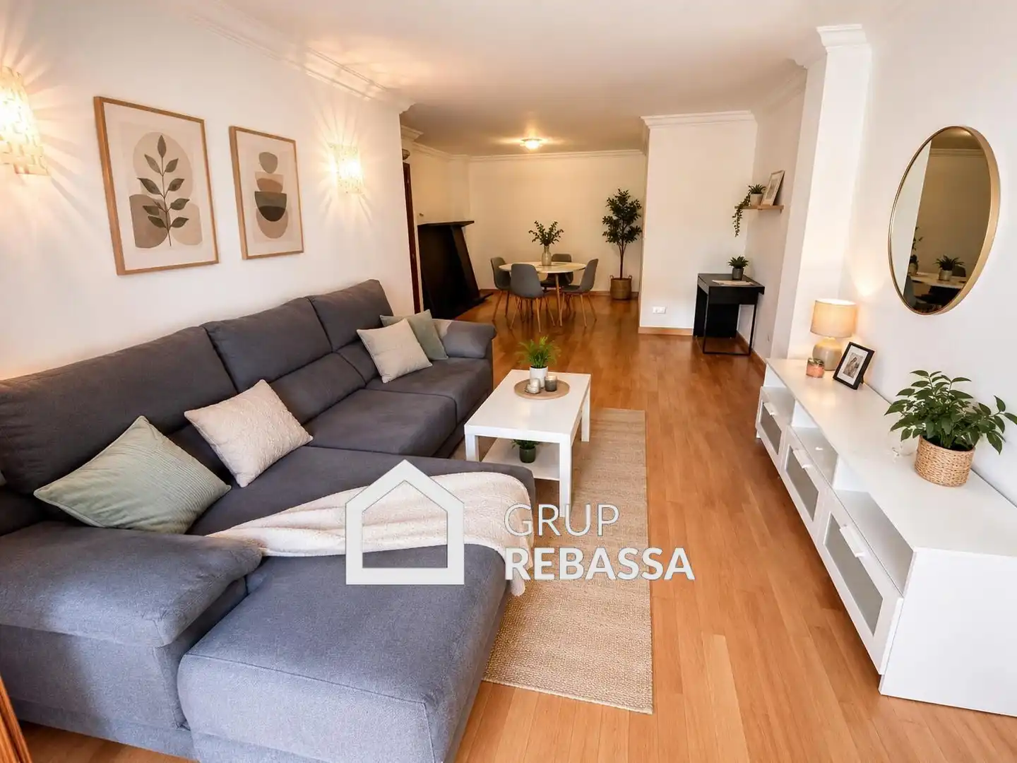 Wohnzimmer von Wohnung zum Verkauf in  Palma de Mallorca mit Klimaanlage, Heizung und Terrasse