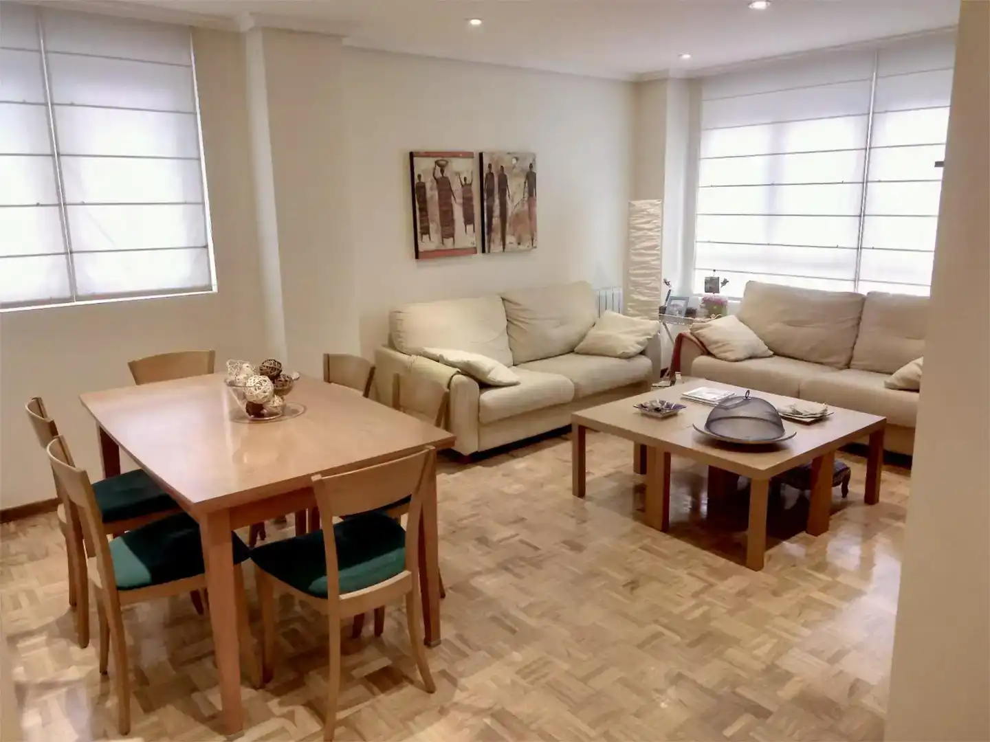 Sala d'estar de Pis de lloguer en Playa Ostende