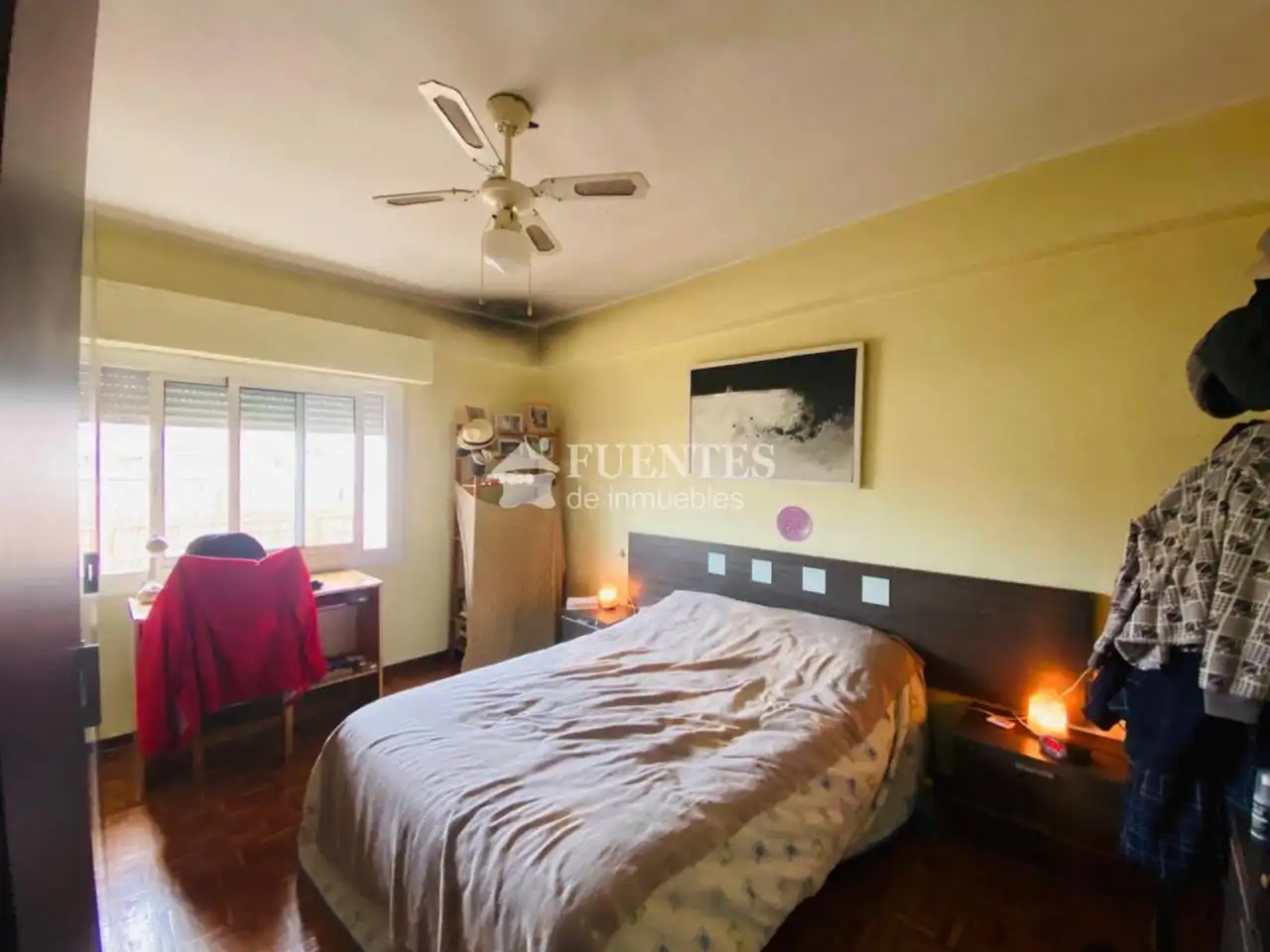 Schlafzimmer von Wohnung zum Verkauf in Alicante / Alacant mit Parkett und Terrasse