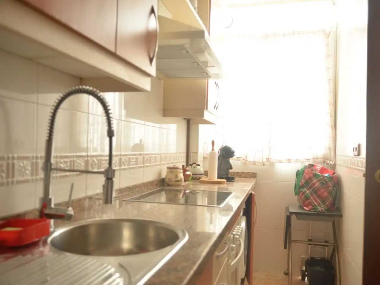 Küche von Wohnung zur Miete in  Huelva Capital mit Klimaanlage und Balkon