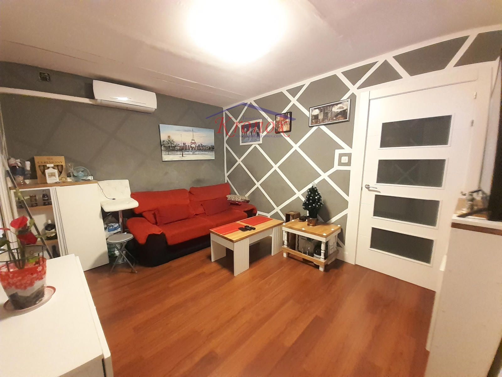 Living room of Flat for sale in  Madrid Capital  with Air Conditioner and Heating