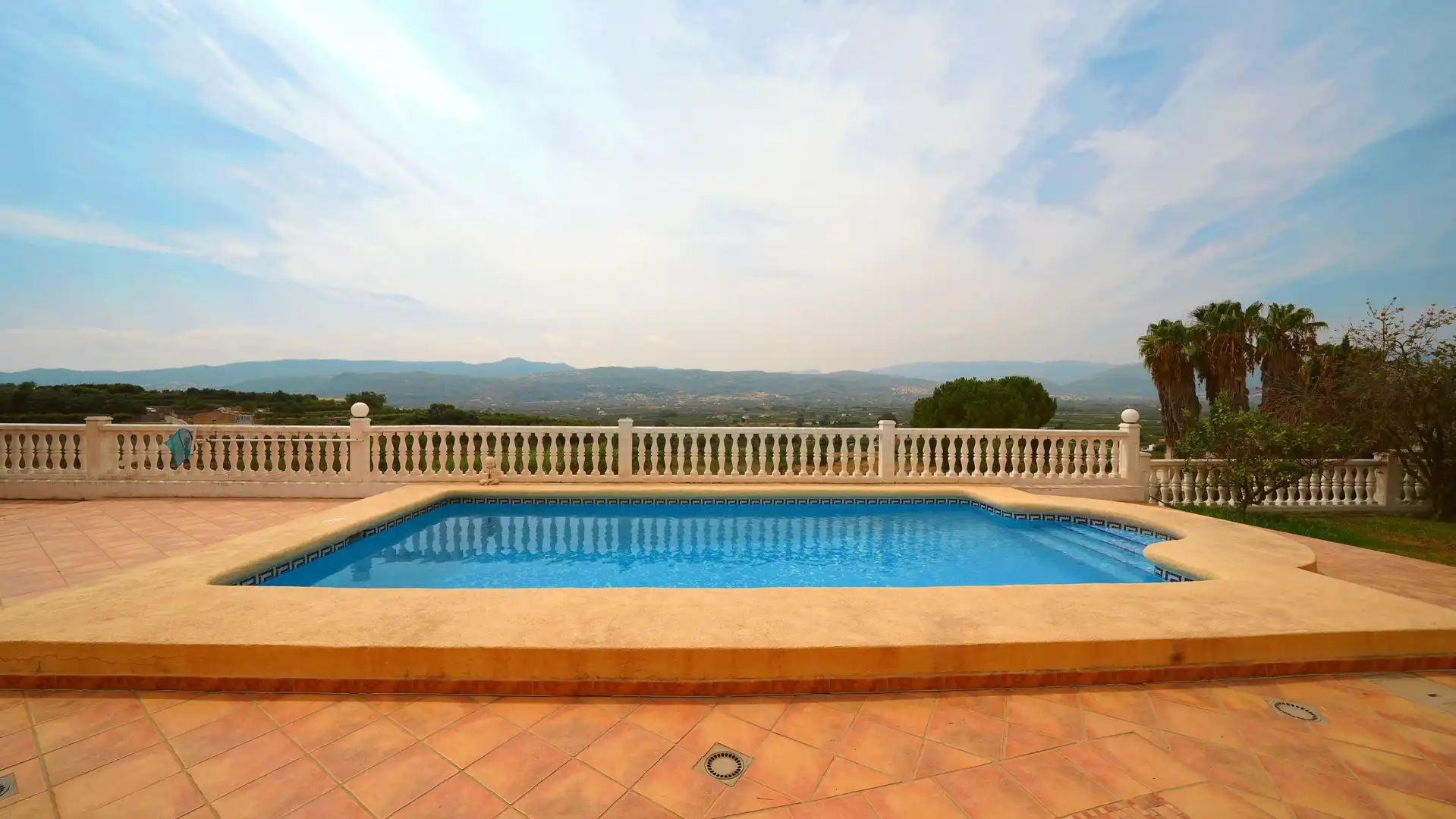 Piscina de Finca rústica en venda en Moravit - Cap Blanc