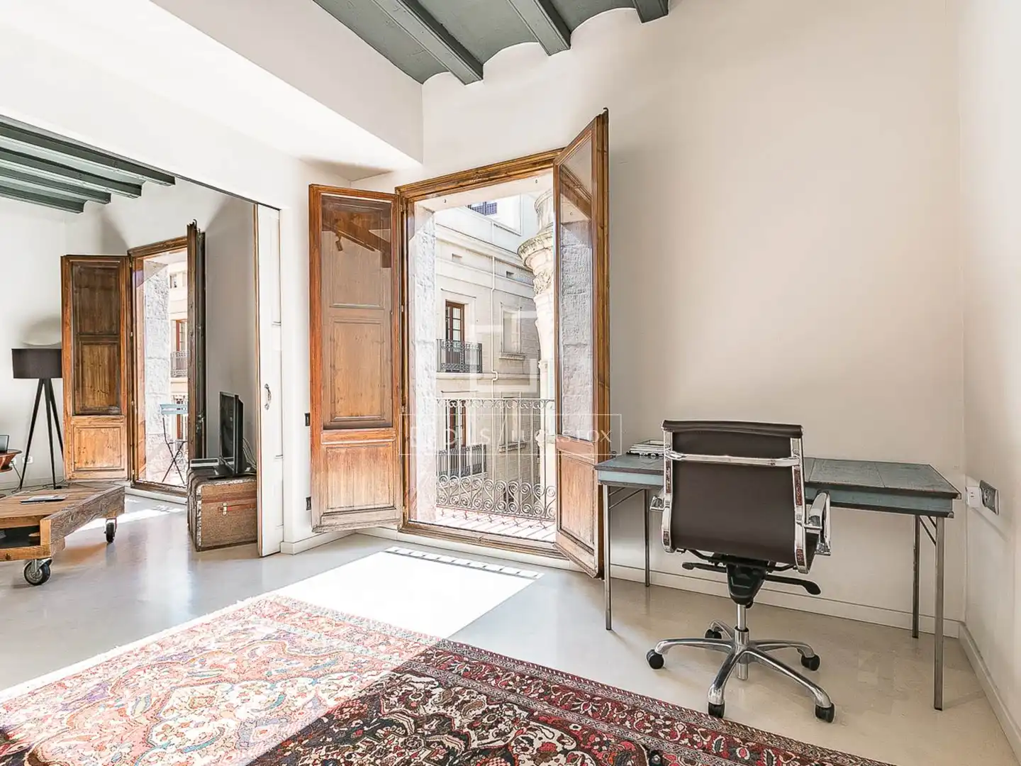Schlafzimmer von Wohnung zum Verkauf in Barcelona mit Klimaanlage, Heizung und Möbliert
