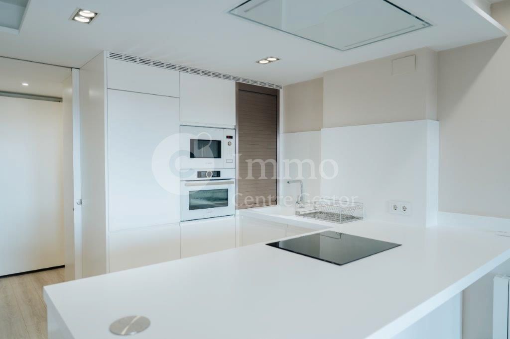 Kitchen of Flat for sale in  Lleida Capital  with Air Conditioner, Heating and Parquet flooring