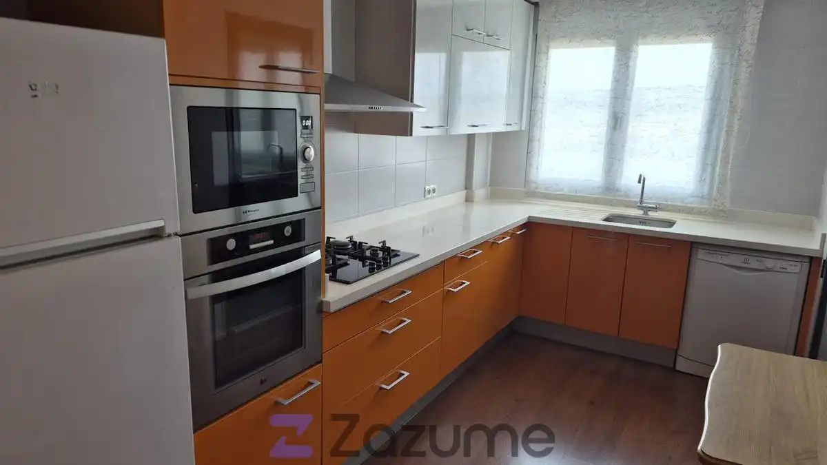 Kitchen of Flat for rent in Murcia  with Air Conditioner, Private garden and Swimming Pool