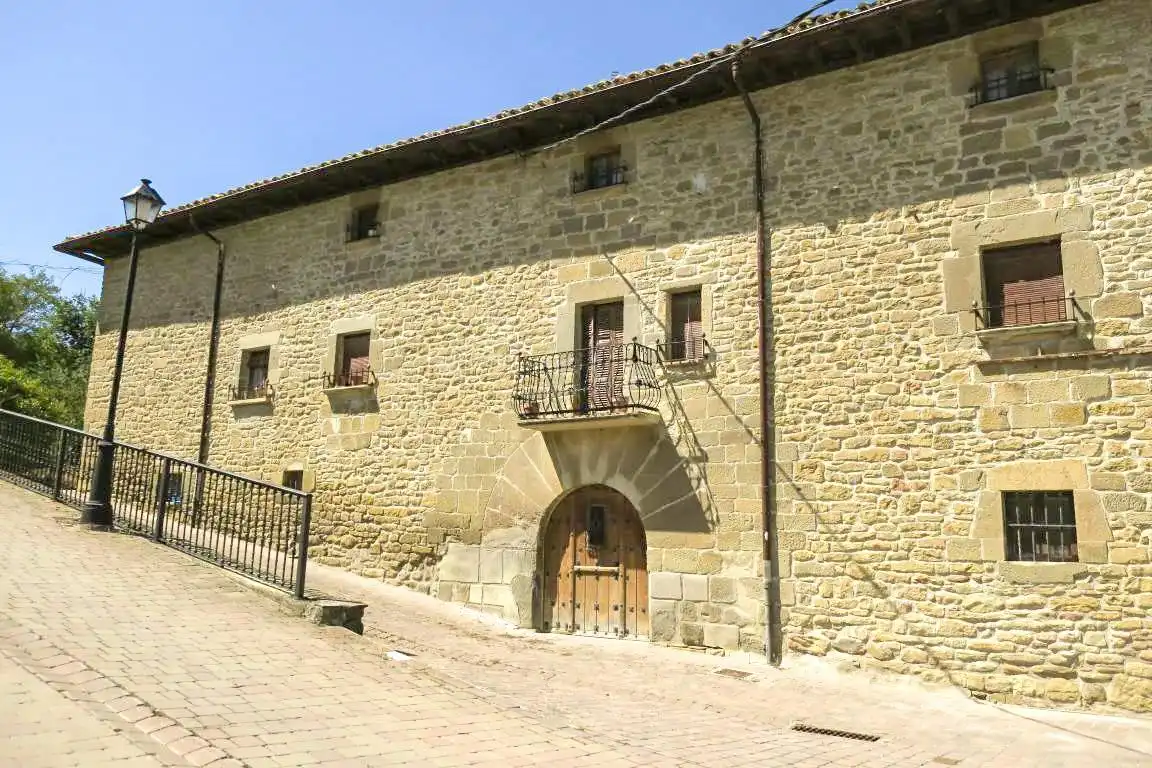 Vista exterior de Casa o chalet en venta en Aibar / Oibar con Calefacción