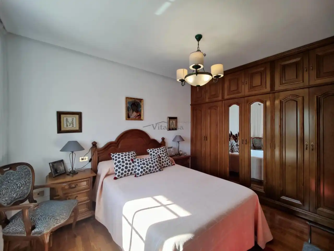 Bedroom of Houses for sale in Ourense Capital   with Heating, Private garden and Swimming Pool