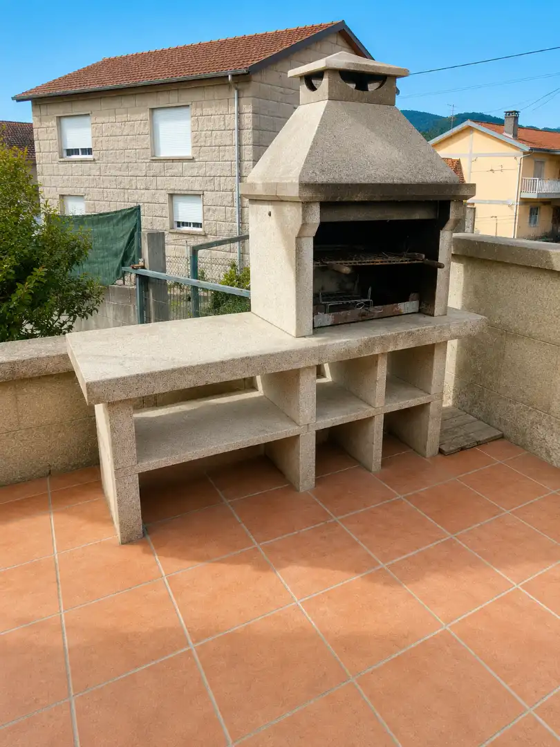 Terraza de Casa o chalet en venta en Poio con Calefacción, Jardín privado y Terraza