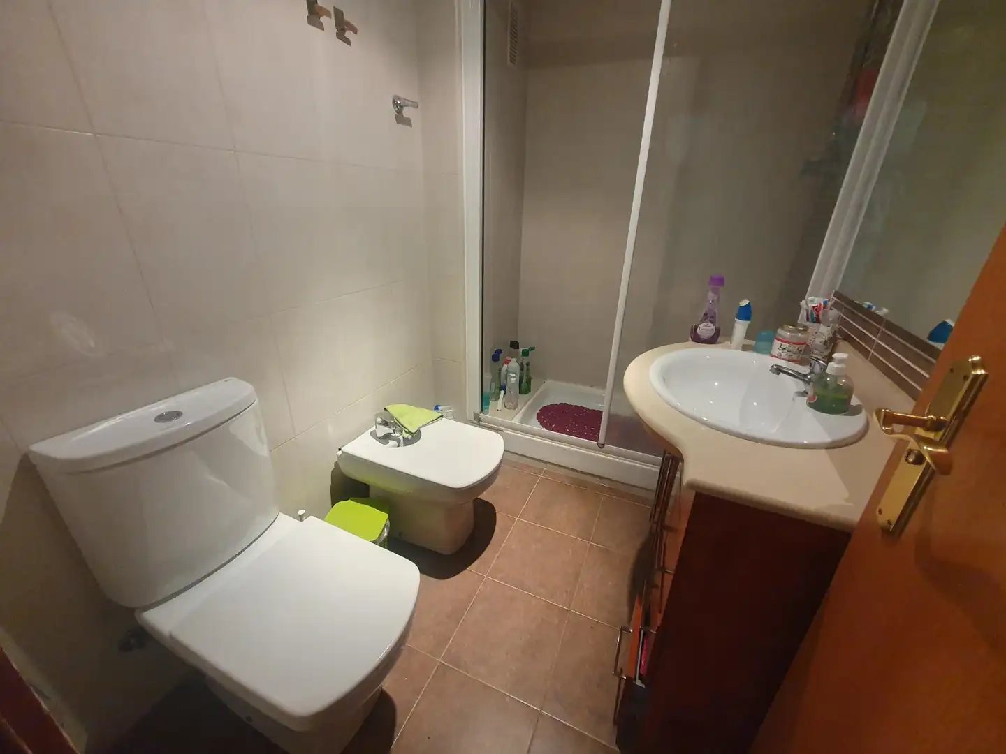Baño de Piso de alquiler en Mollet del Vallès con Amueblado y Balcón