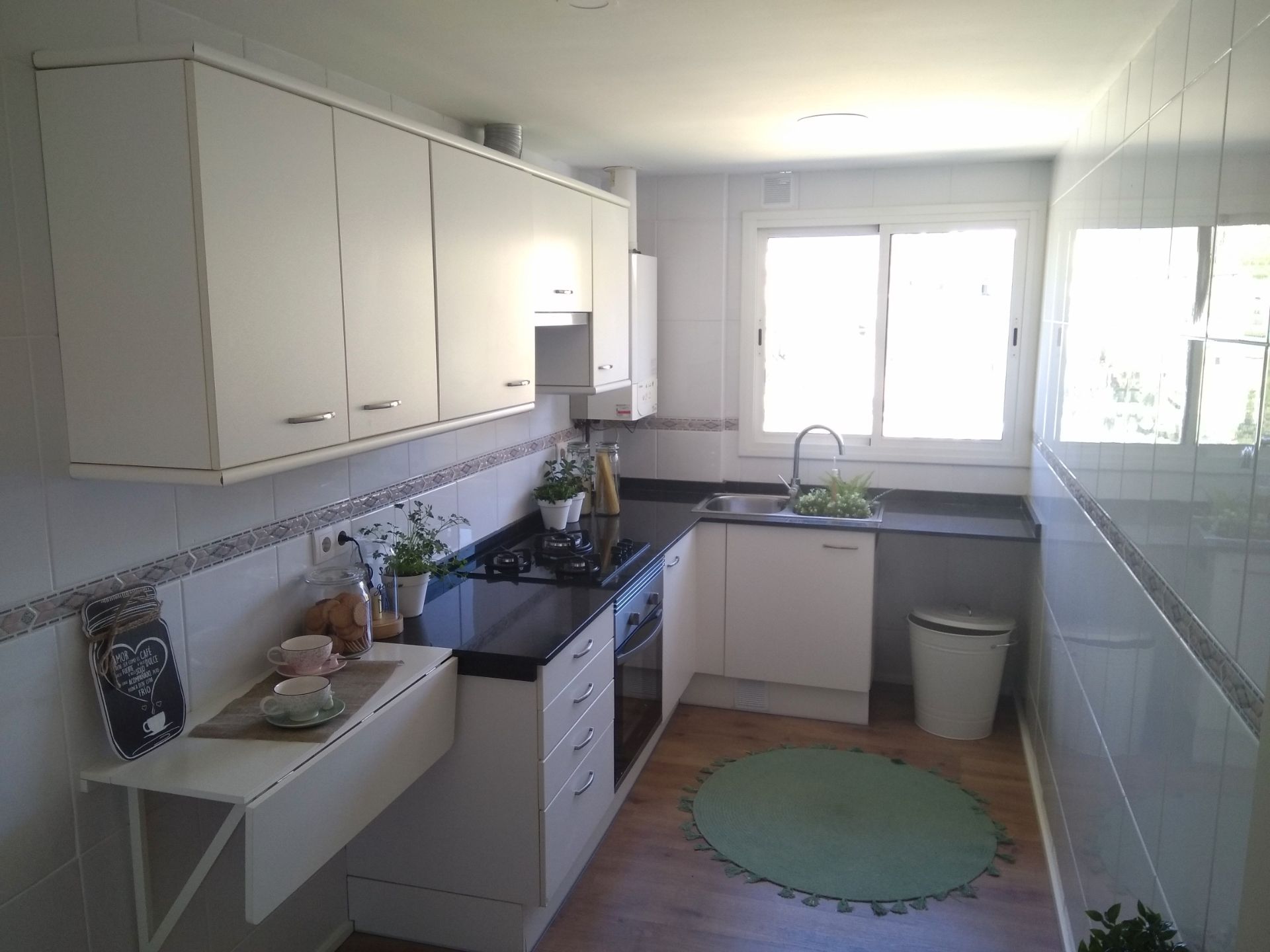 Kitchen of Duplex for sale in Terrassa  with Air Conditioner, Heating and Parquet flooring