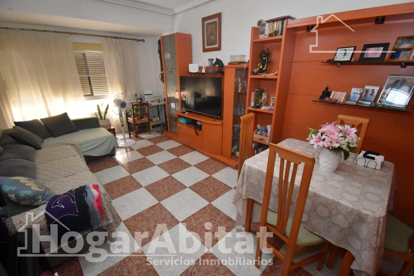 Living room of Flat for sale in Almazora / Almassora  with Furnished