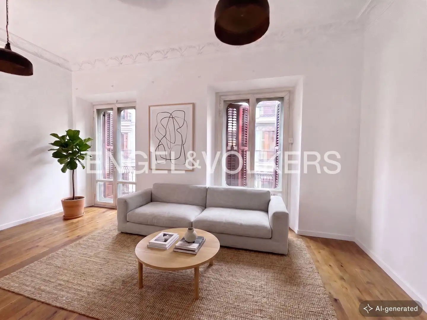 Sala de estar de Piso en venta en Madrid con Aire acondicionado, Calefacción y Balcón