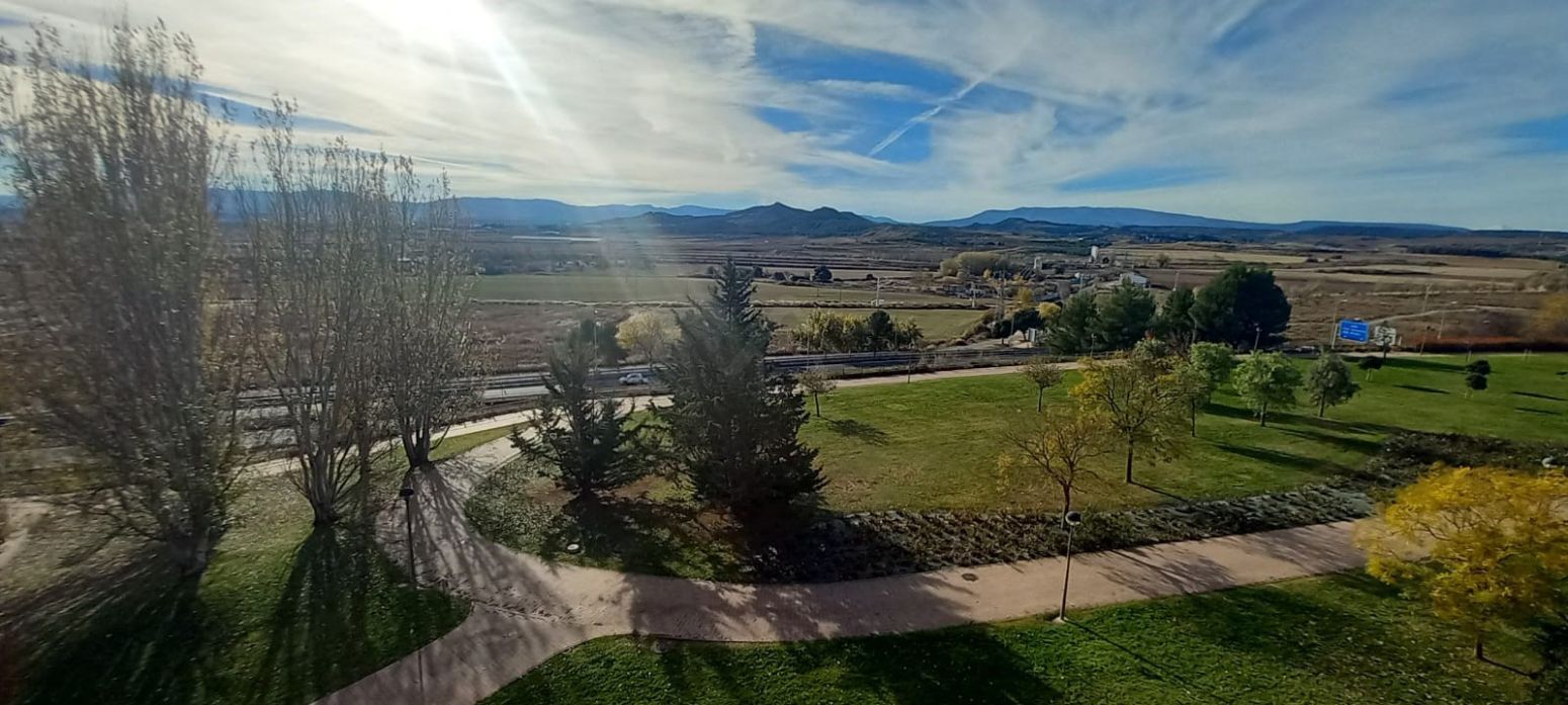 Exterior view of Flat for sale in  Logroño  with Air Conditioner, Heating and Private garden