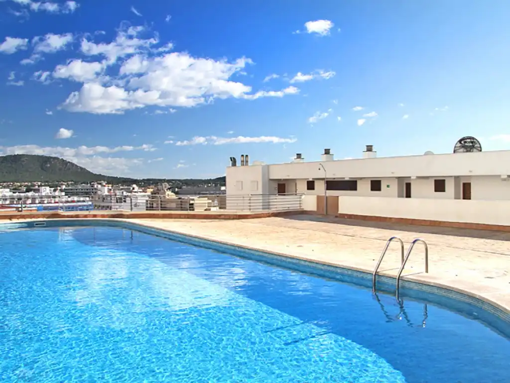 Swimming pool of Apartments for rent in Calvià  with Air Conditioner, Heating and Terrace