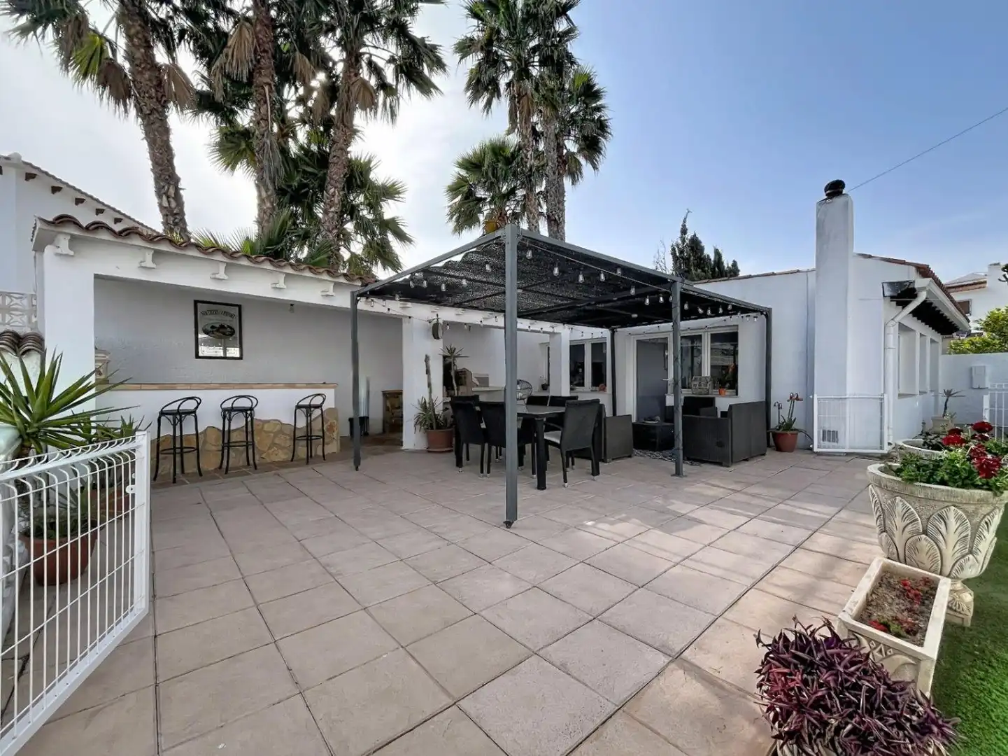 Terrassa de Casa o xalet en venda en L'Alfàs del Pi amb Aire condicionat, Calefacció i Jardí privat