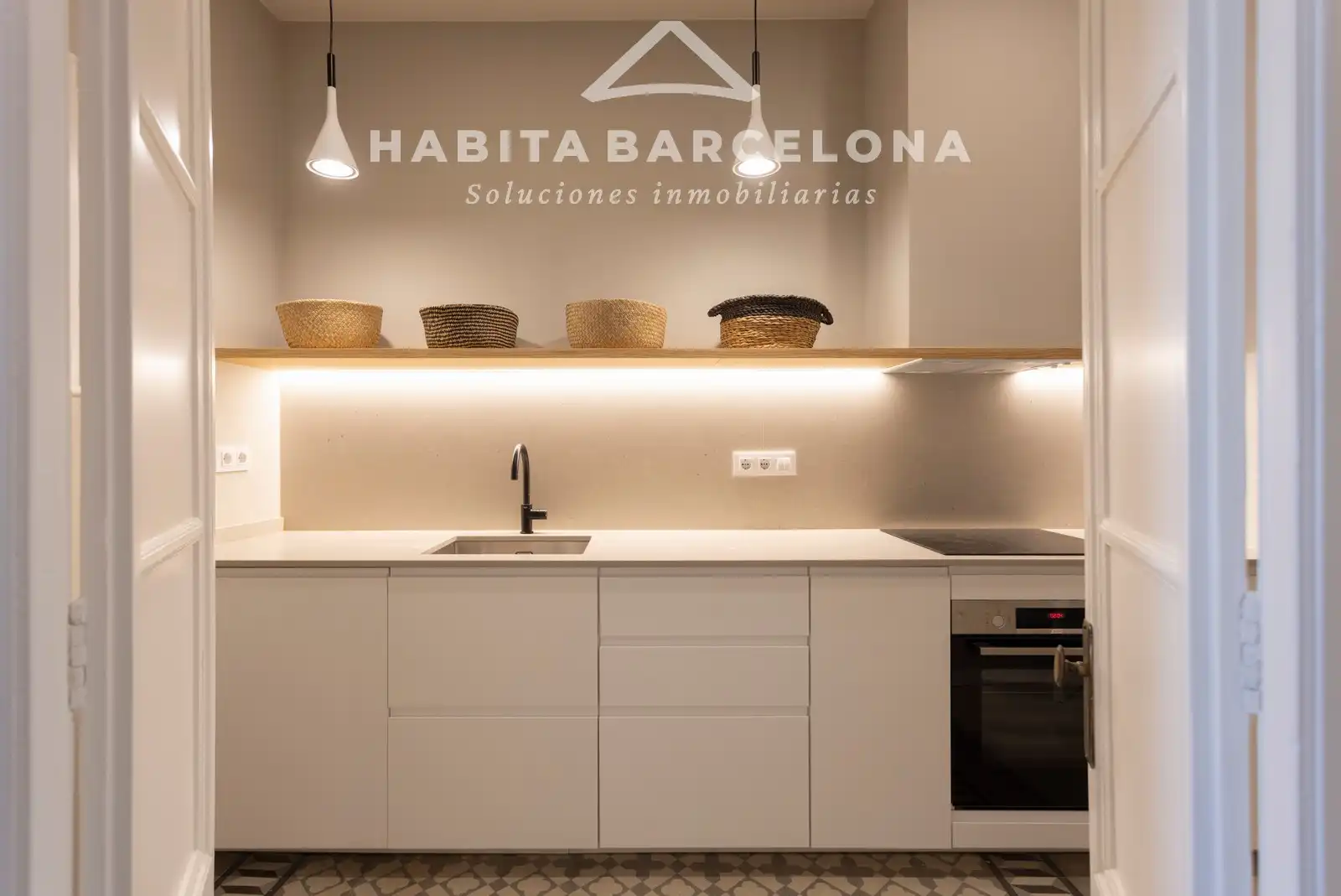 Cocina de Piso en venta en Barcelona con Aire acondicionado, Calefacción y Parquet
