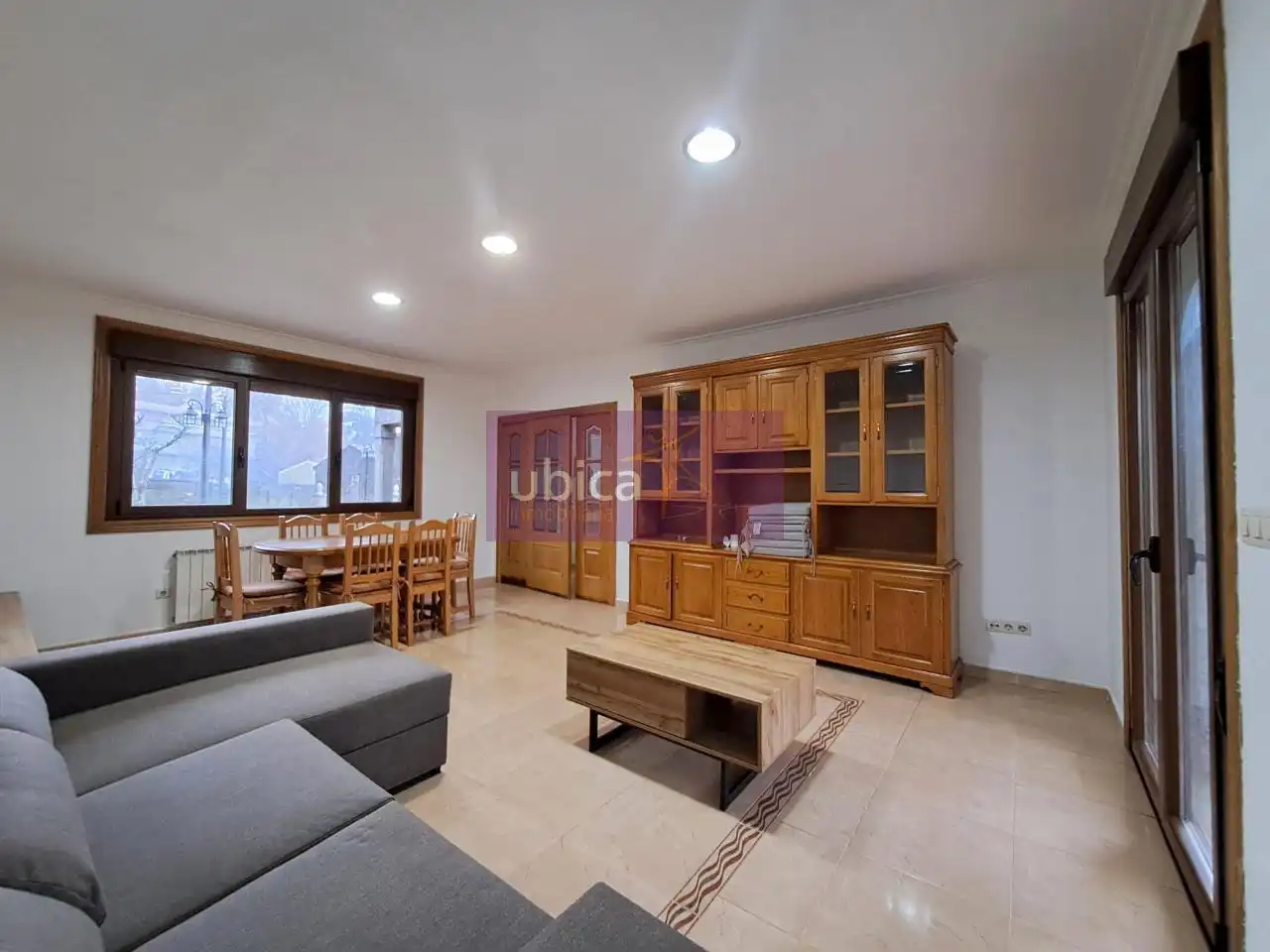 Living room of Houses for rent in Ponteareas  with Heating, Private garden and Terrace