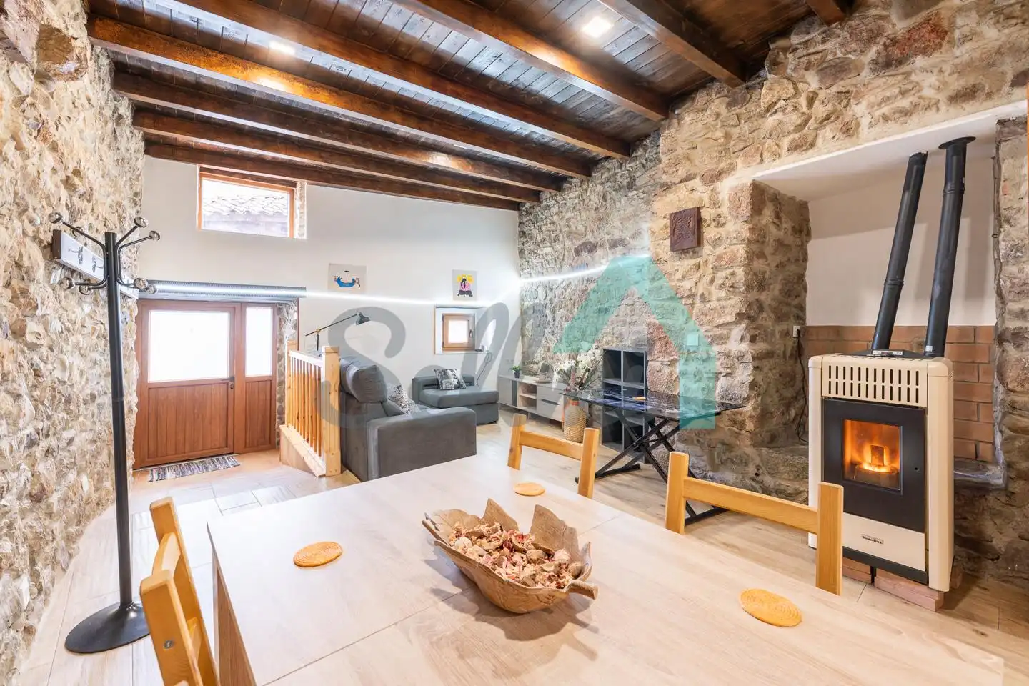 Single-family semi-detached for rent in Ribera de Arriba  with Furnished and Balcony