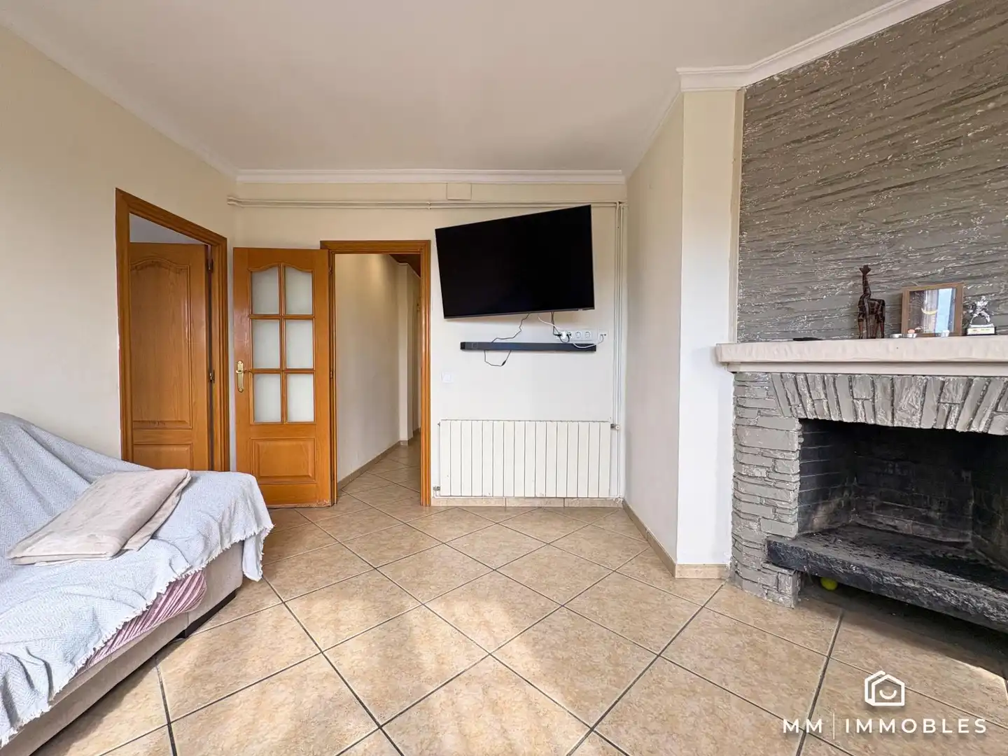Wohnzimmer von Dachboden zum Verkauf in Granollers mit Terrasse