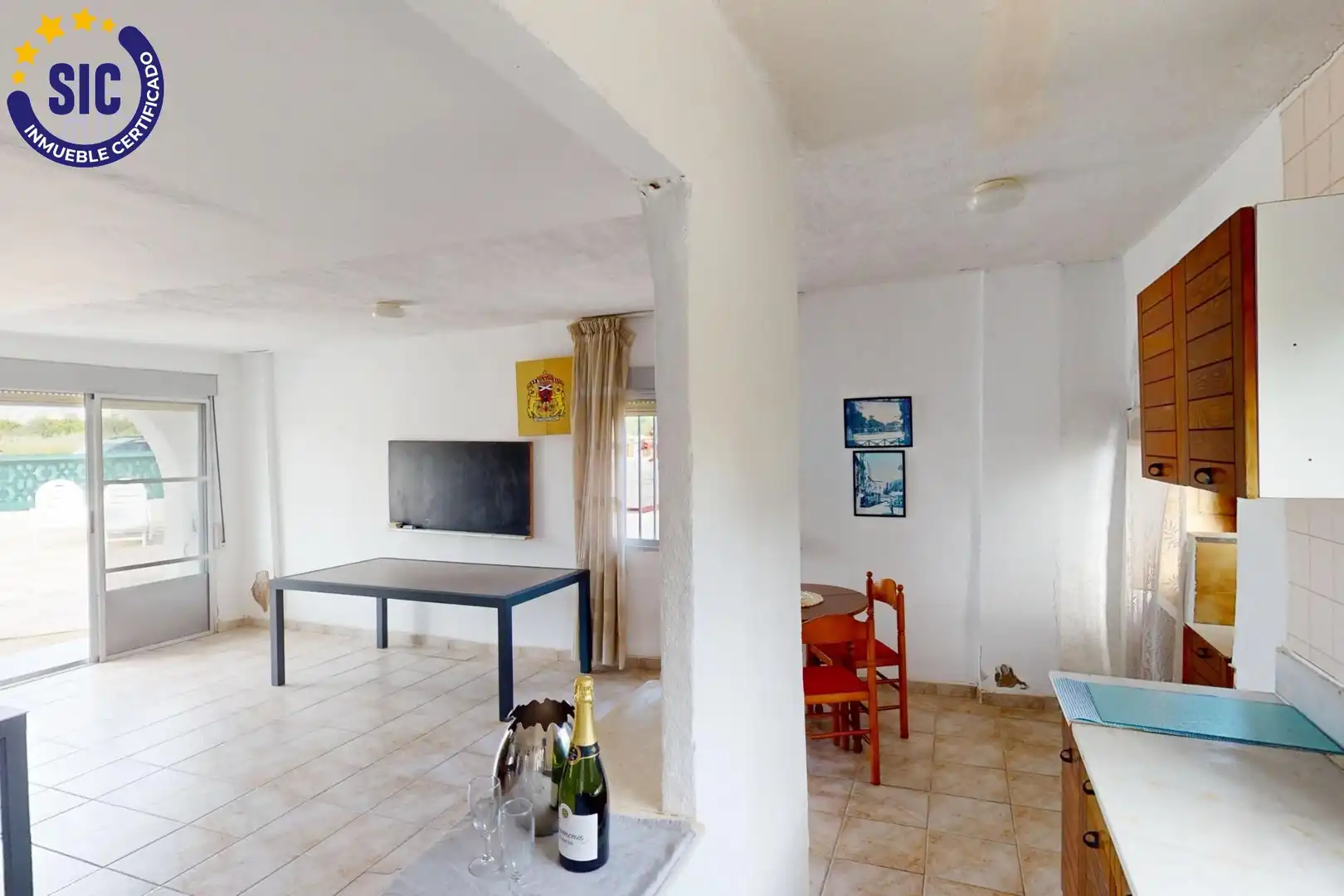 Comedor de Casa o chalet en venta en Benicasim / Benicàssim con Aire acondicionado, Jardín privado y Terraza