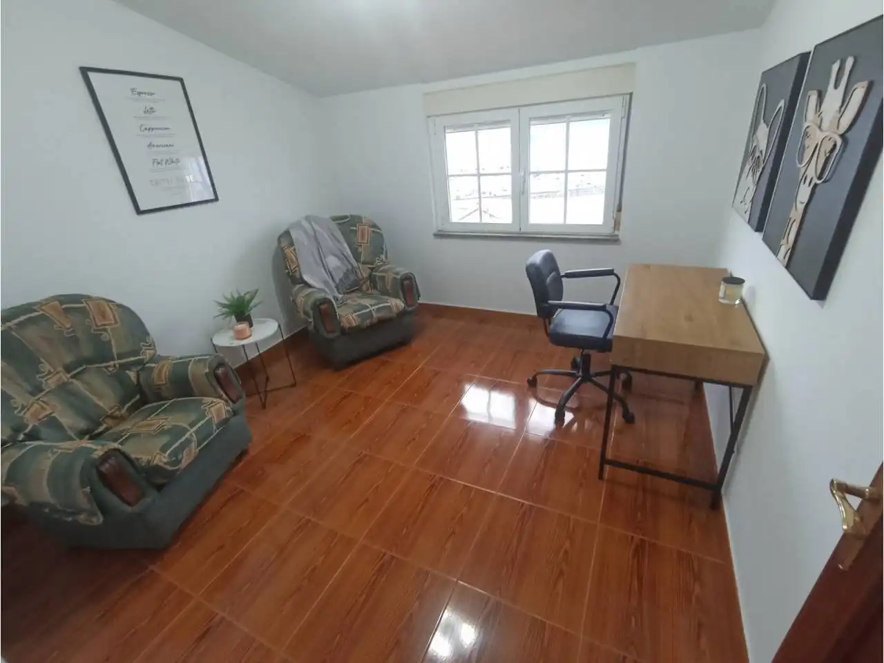 Sala de estar de Piso en venta en Muros con Amueblado y Alarma
