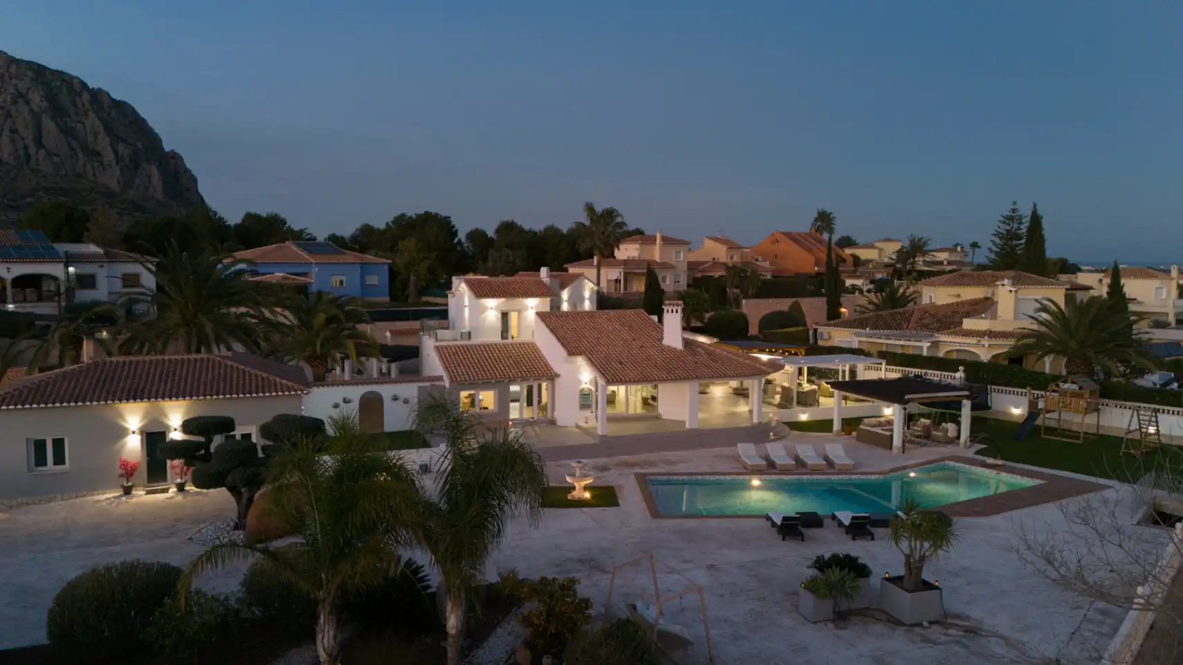 Exterior view of Houses for sale in Dénia  with Air Conditioner, Heating and Terrace