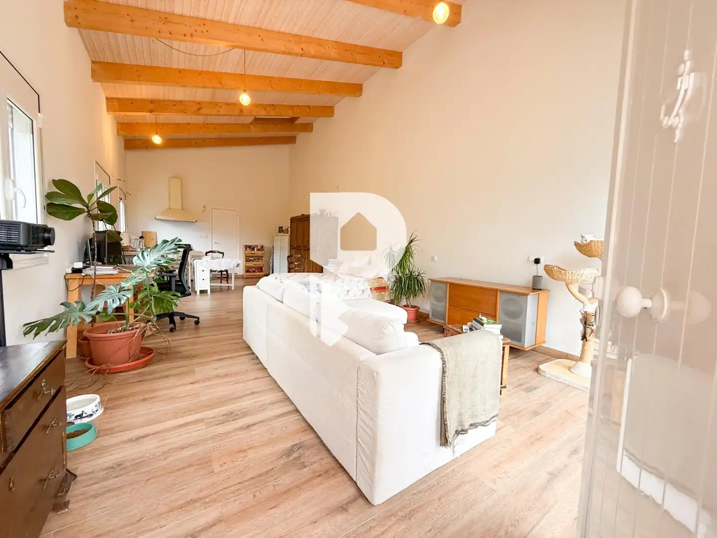 Living room of Houses for sale in Rubí  with Private garden, Terrace and Balcony