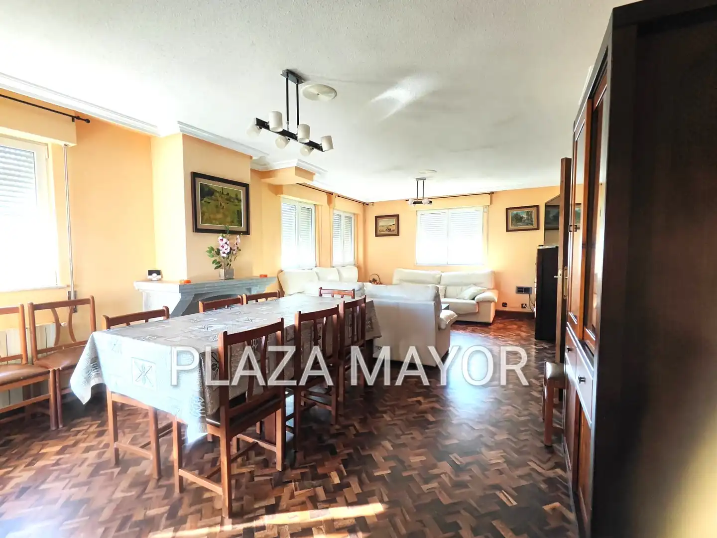 Comedor de Casa o chalet en venta en Calzada de Valdunciel con Calefacción, Jardín privado y Parquet
