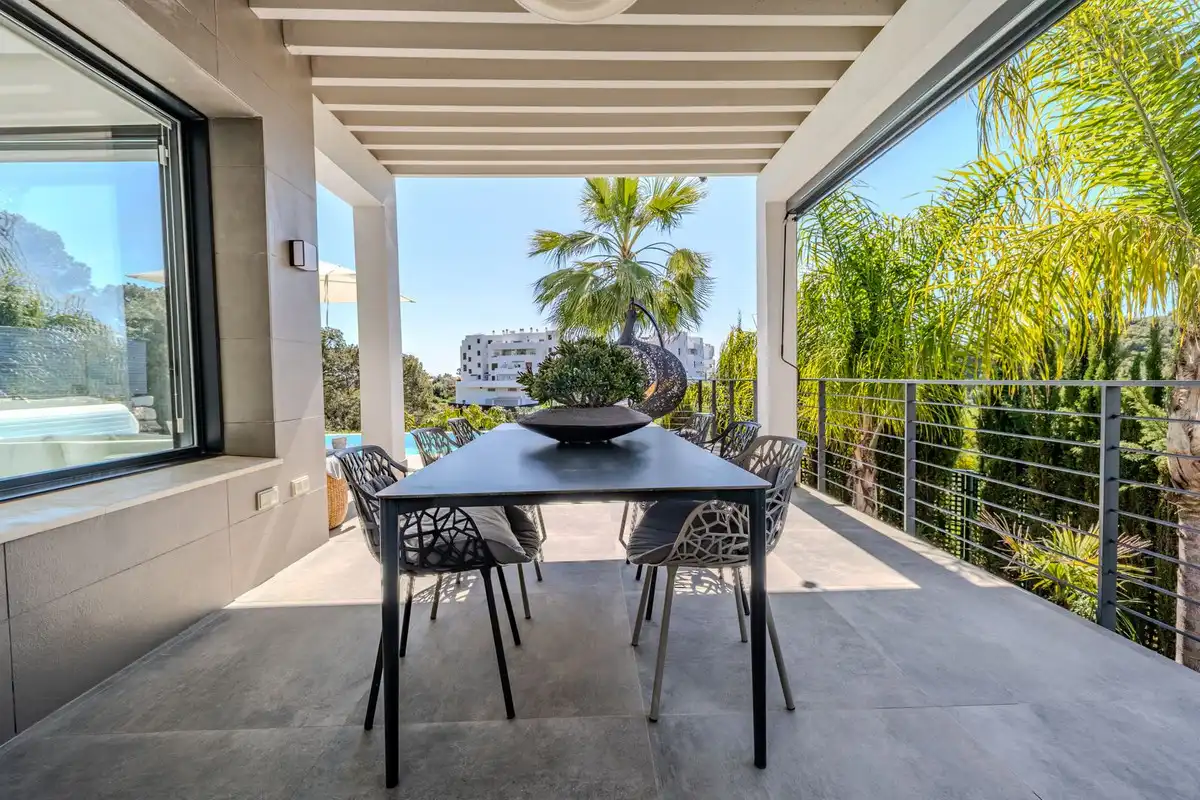 Terrace of Houses for sale in Mijas  with Air Conditioner, Private garden and Terrace