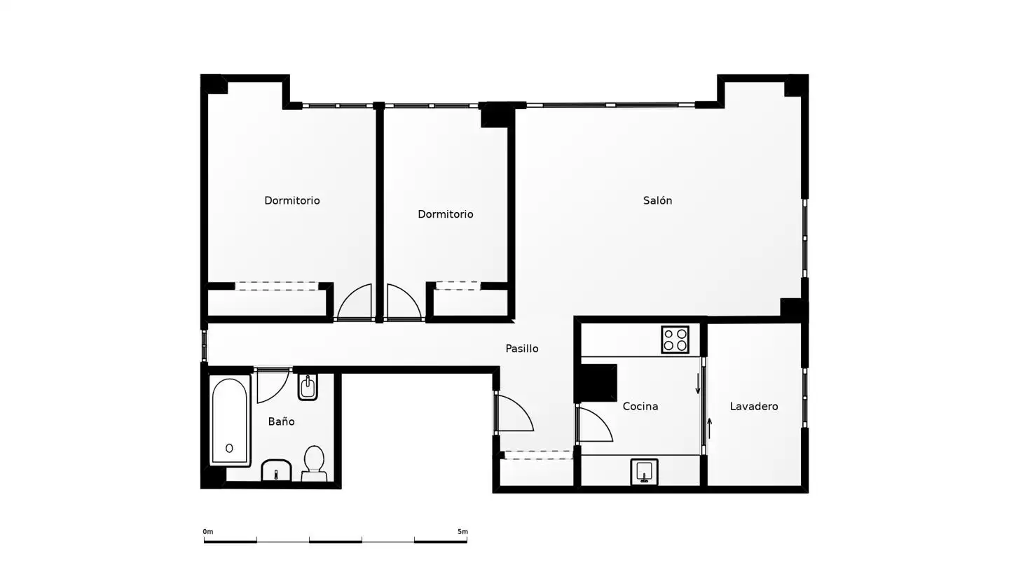 Planta baja en venta en Alcorcón con Calefacción y Trastero