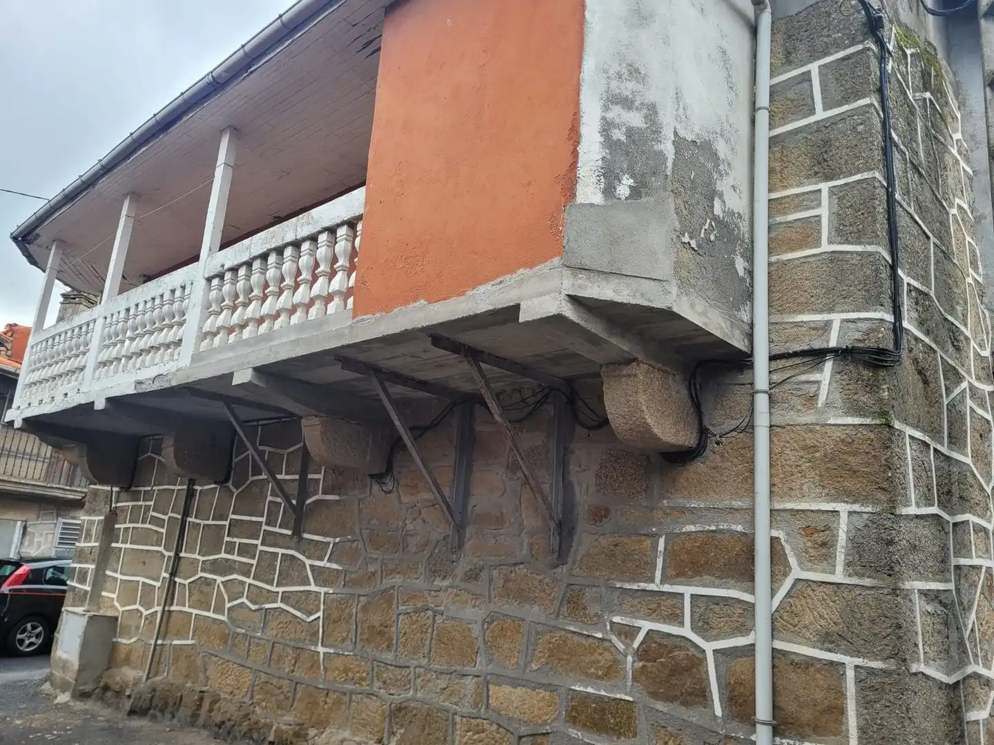 Vista exterior de Finca rústica en venda en Trasmiras amb Terrassa