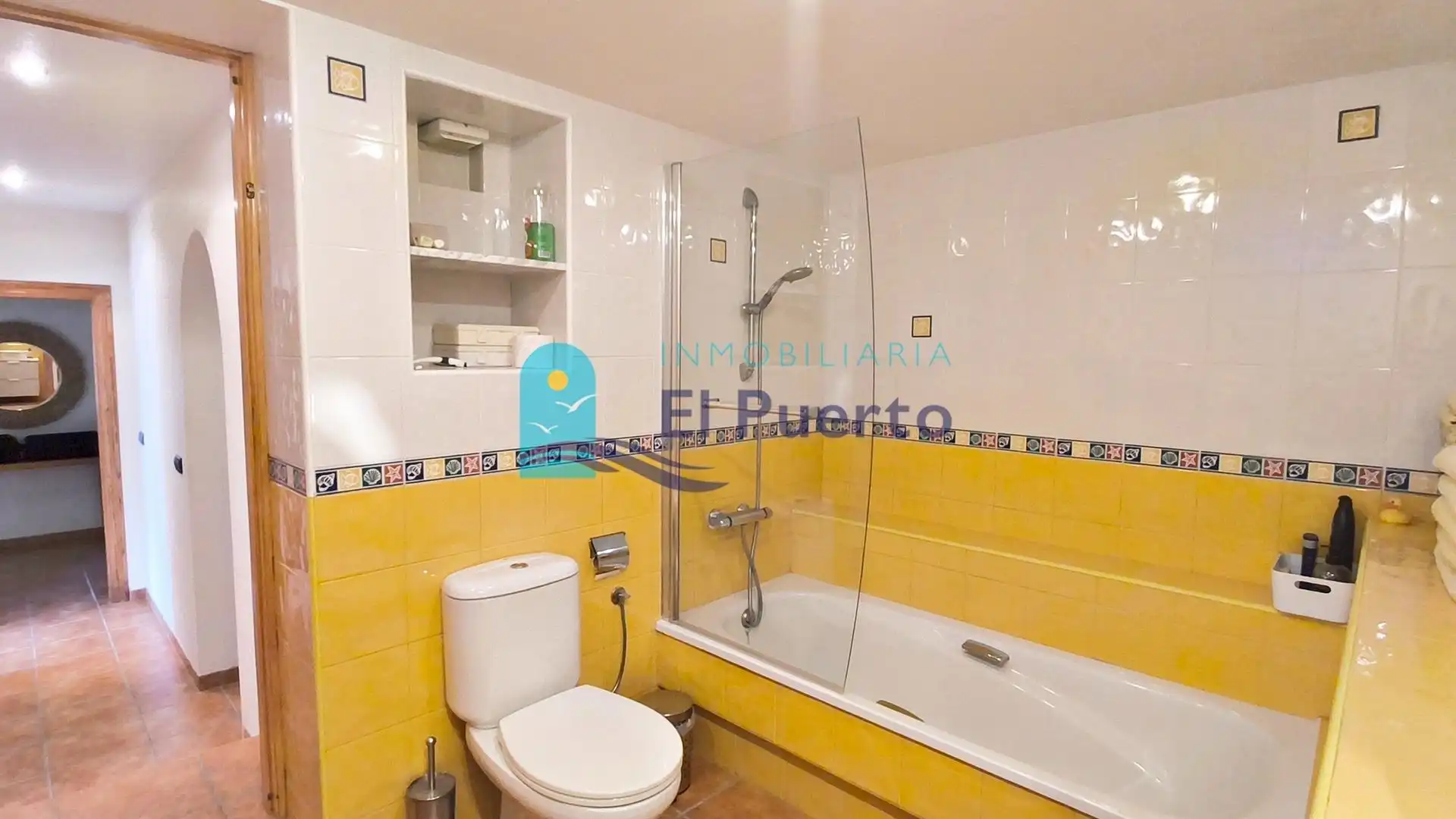 Baño de Casa o chalet en venta en Cartagena con Aire acondicionado, Calefacción y Jardín privado