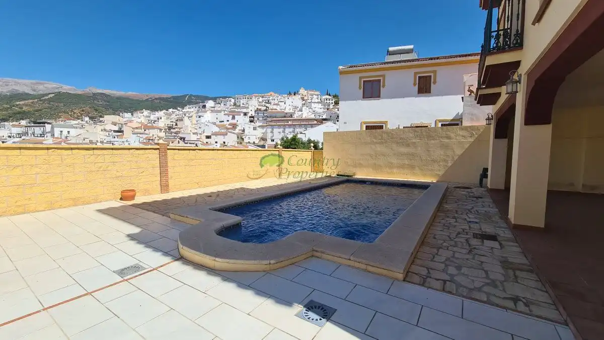 Exterior view of Houses for sale in Canillas de Albaida  with Air Conditioner, Terrace and Storage room